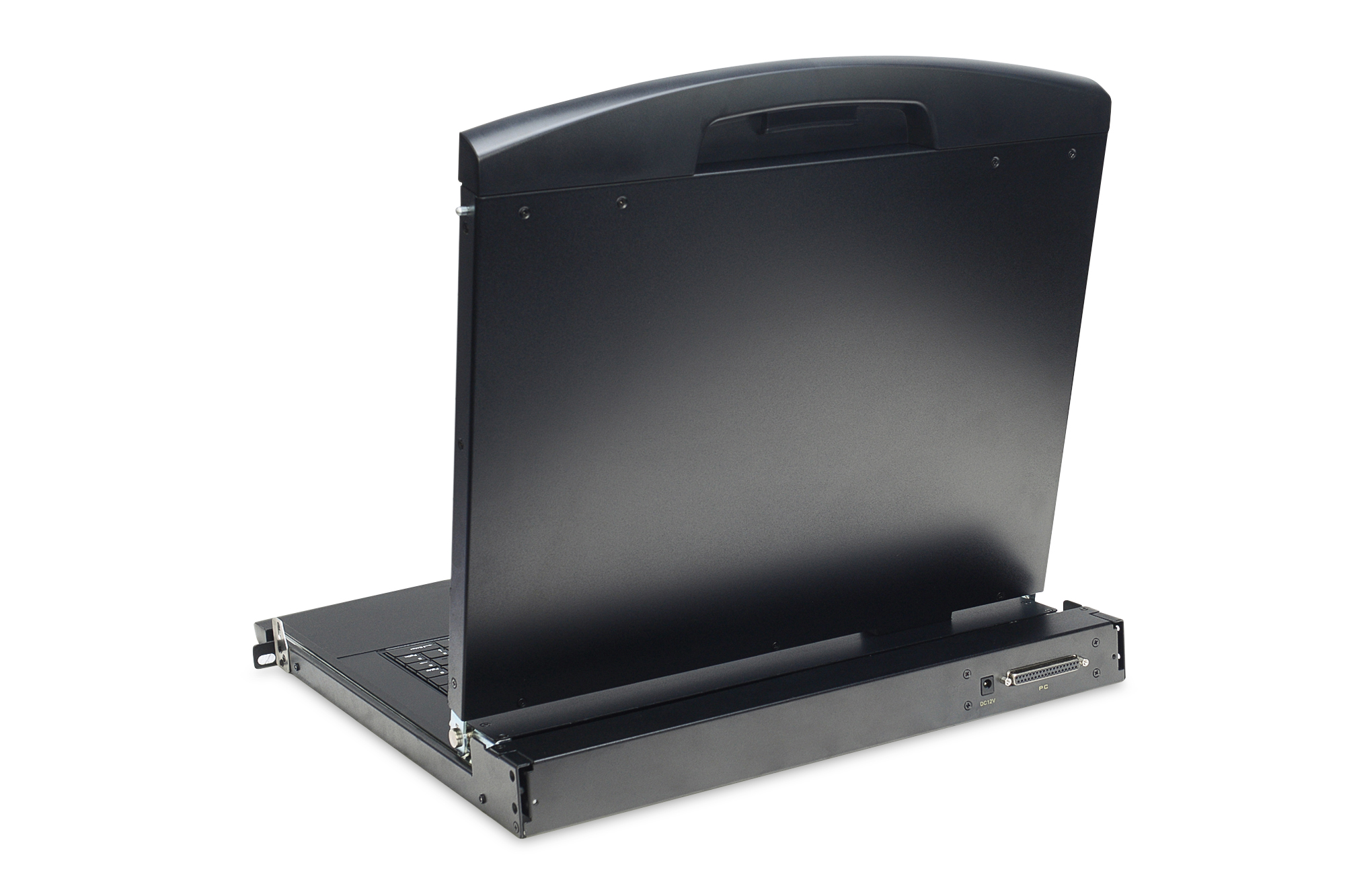 17" LCD KVM Console, 1-Port VGA, german Keyboard