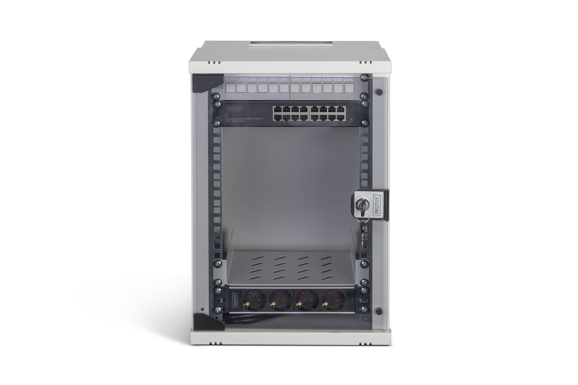 SOHO Pro network set, 254 mm (10") - 9U, 315 x 300 mm (W x D)