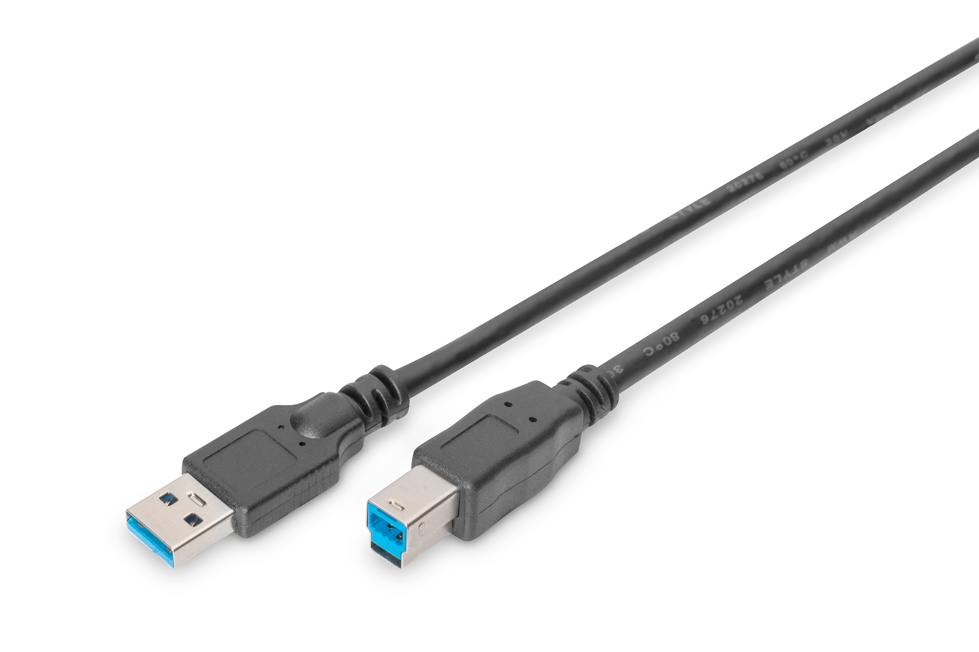 ASSMANN Electronic AK-300115-018-S USB cable USB 3.2 Gen 1 (3.1 Gen 1) 1.8 m USB A USB B Black