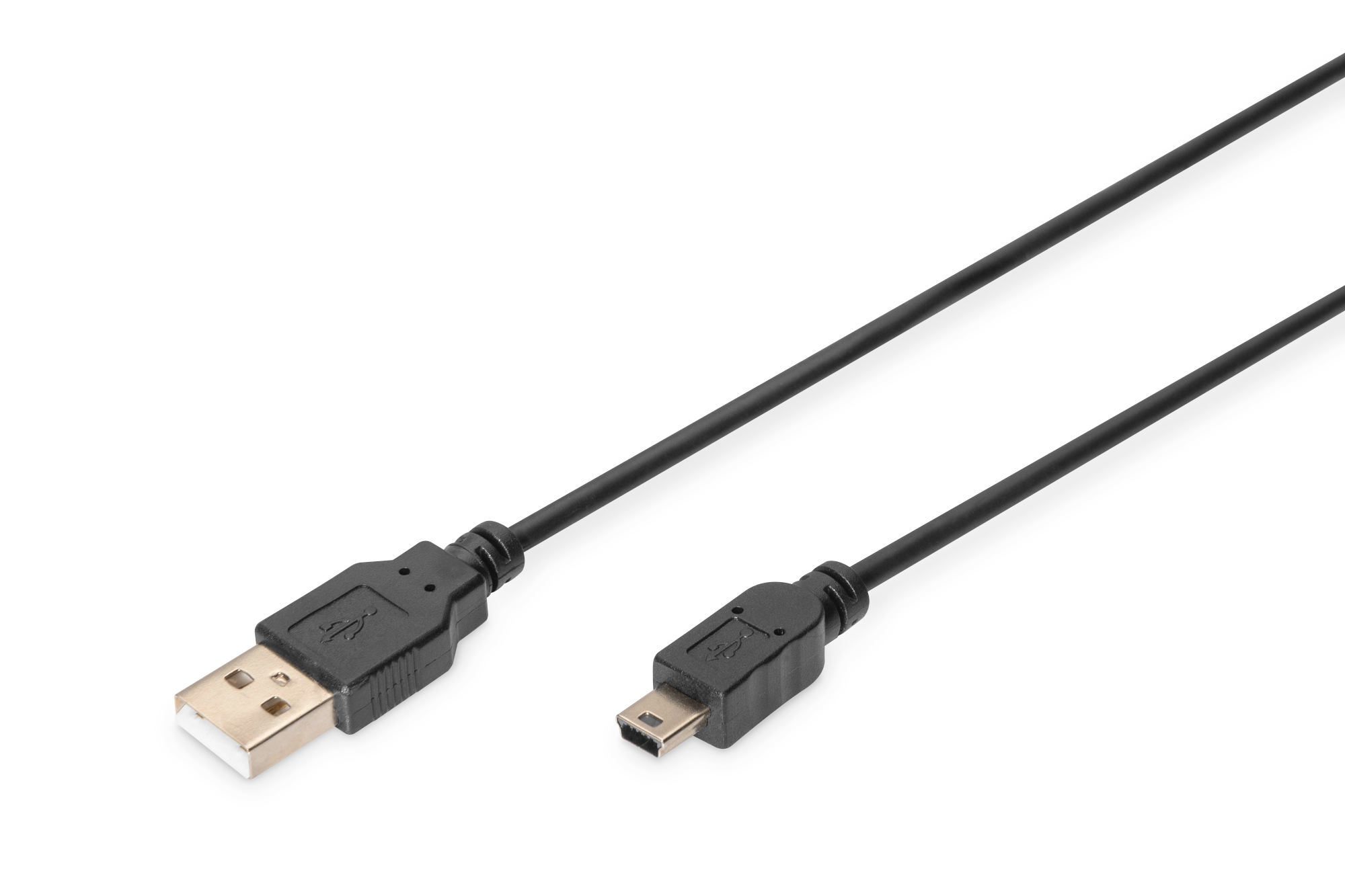 Digitus USB-A - Mini-B connection cable, 1.8m