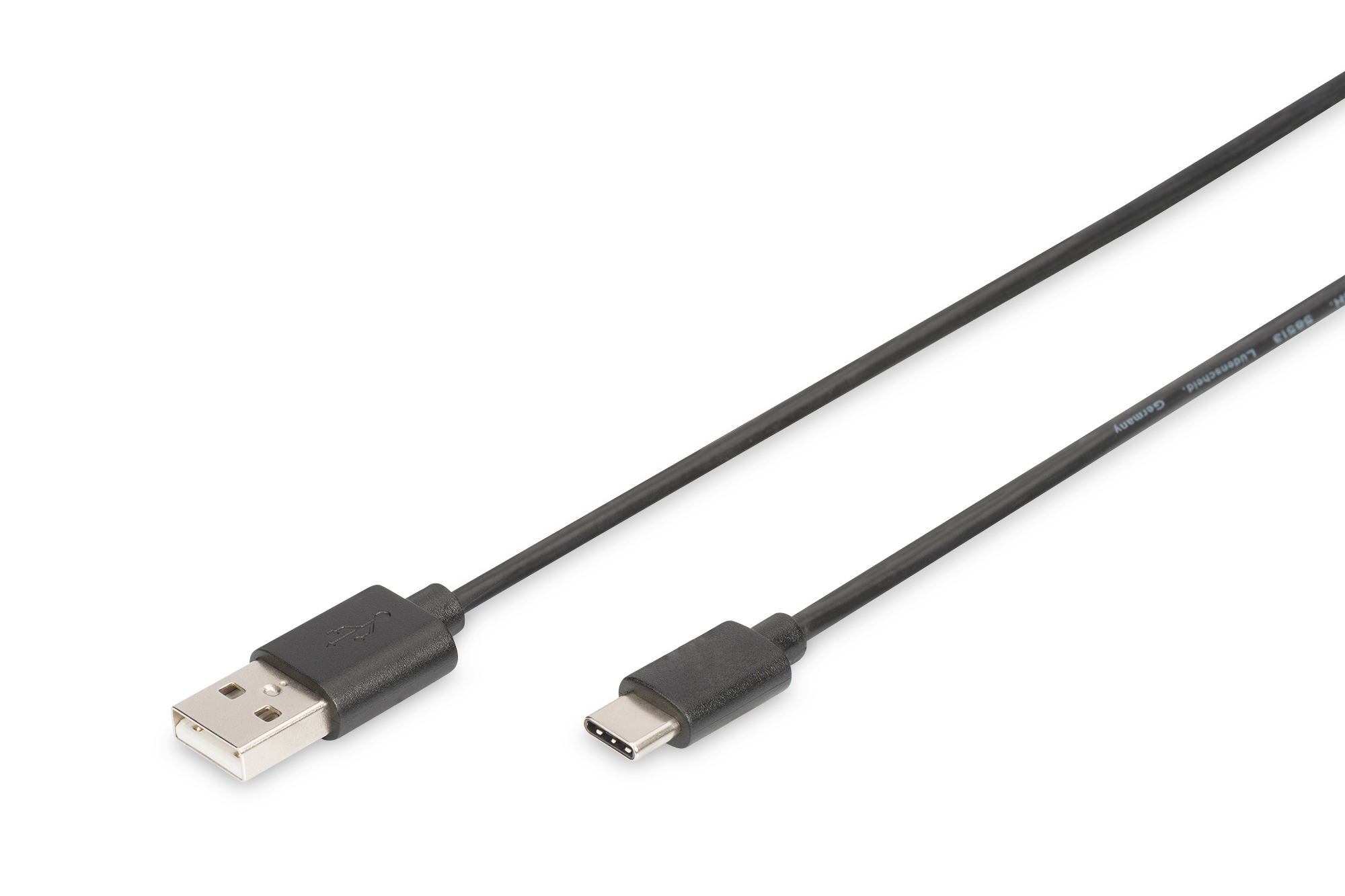 Digitus USB-C connection cable, USB-A - USB-C