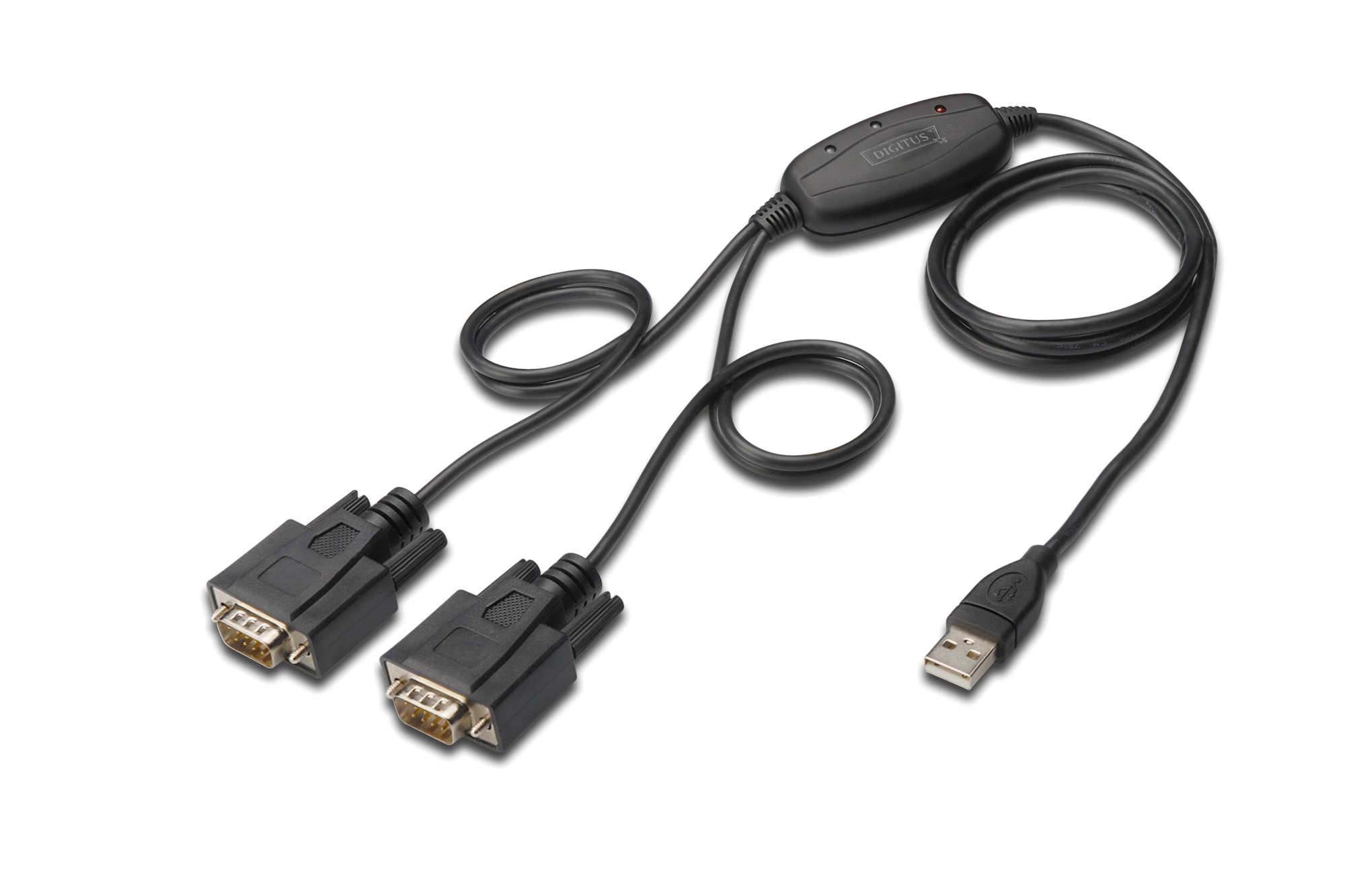 Digitus USB 2.0 to 2x RS232 Cable