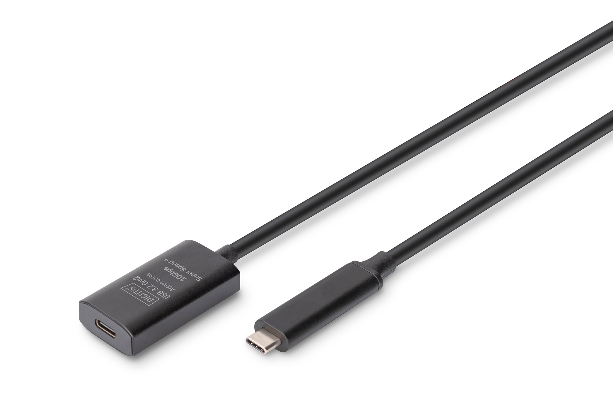 Digitus Active USB 3.2 Gen2 10G extension cable, USB-C - USB-C, 5m