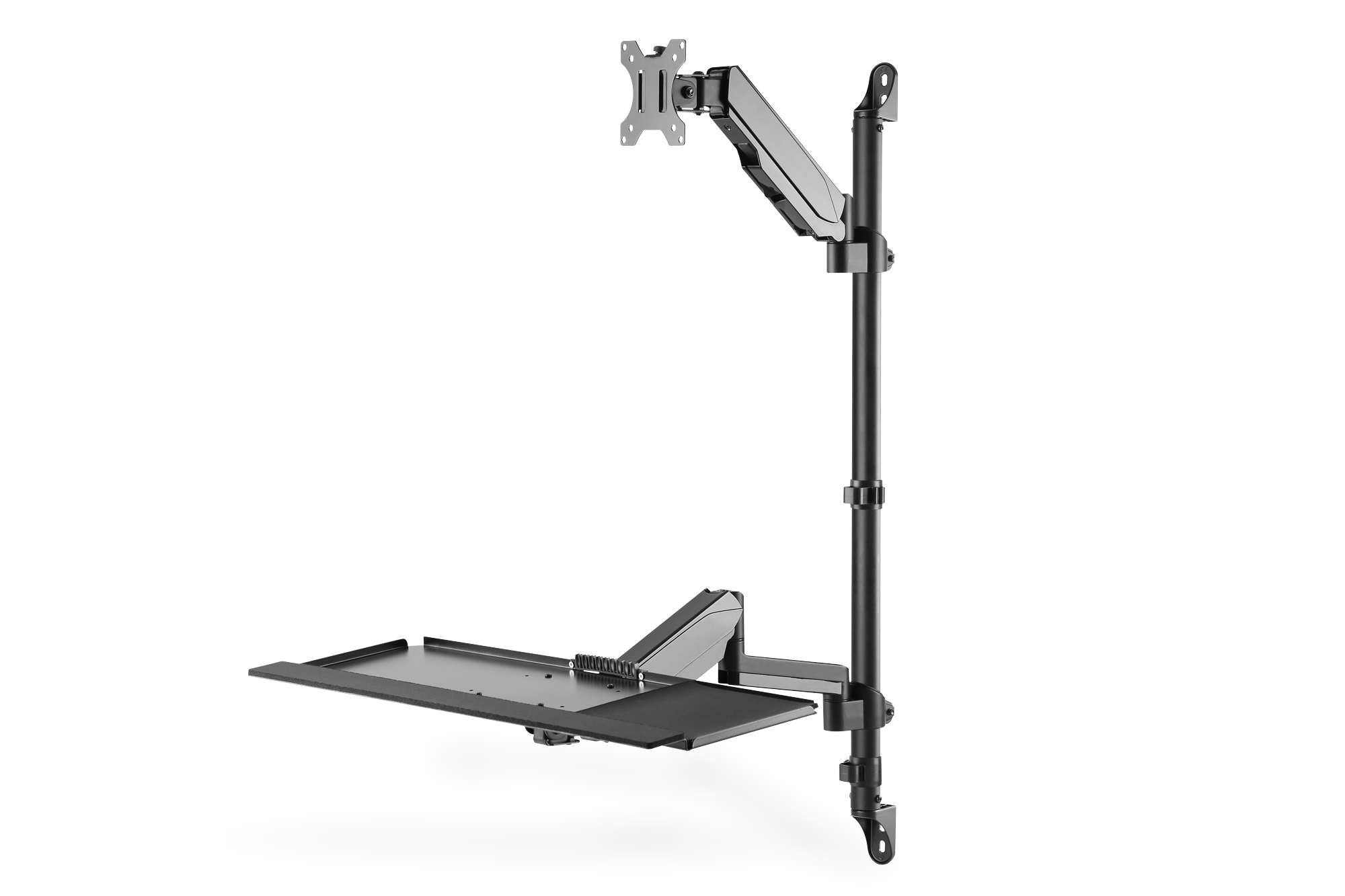 Digitus DA-90372 Flexibler Steh-/ Sitz-Arbeitsplatz Zur Wandmontage