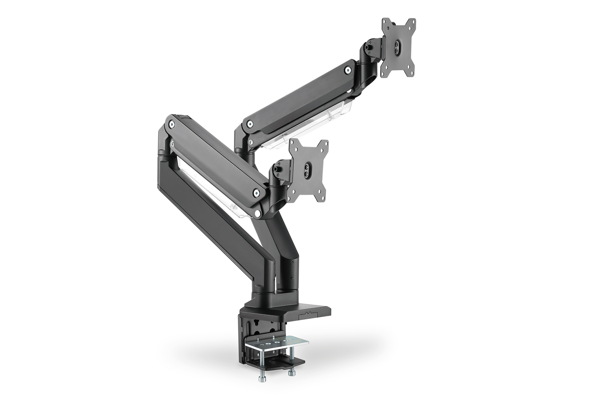 Digitus Dual Monitor Mount - Up to 2x 35-inch - Black