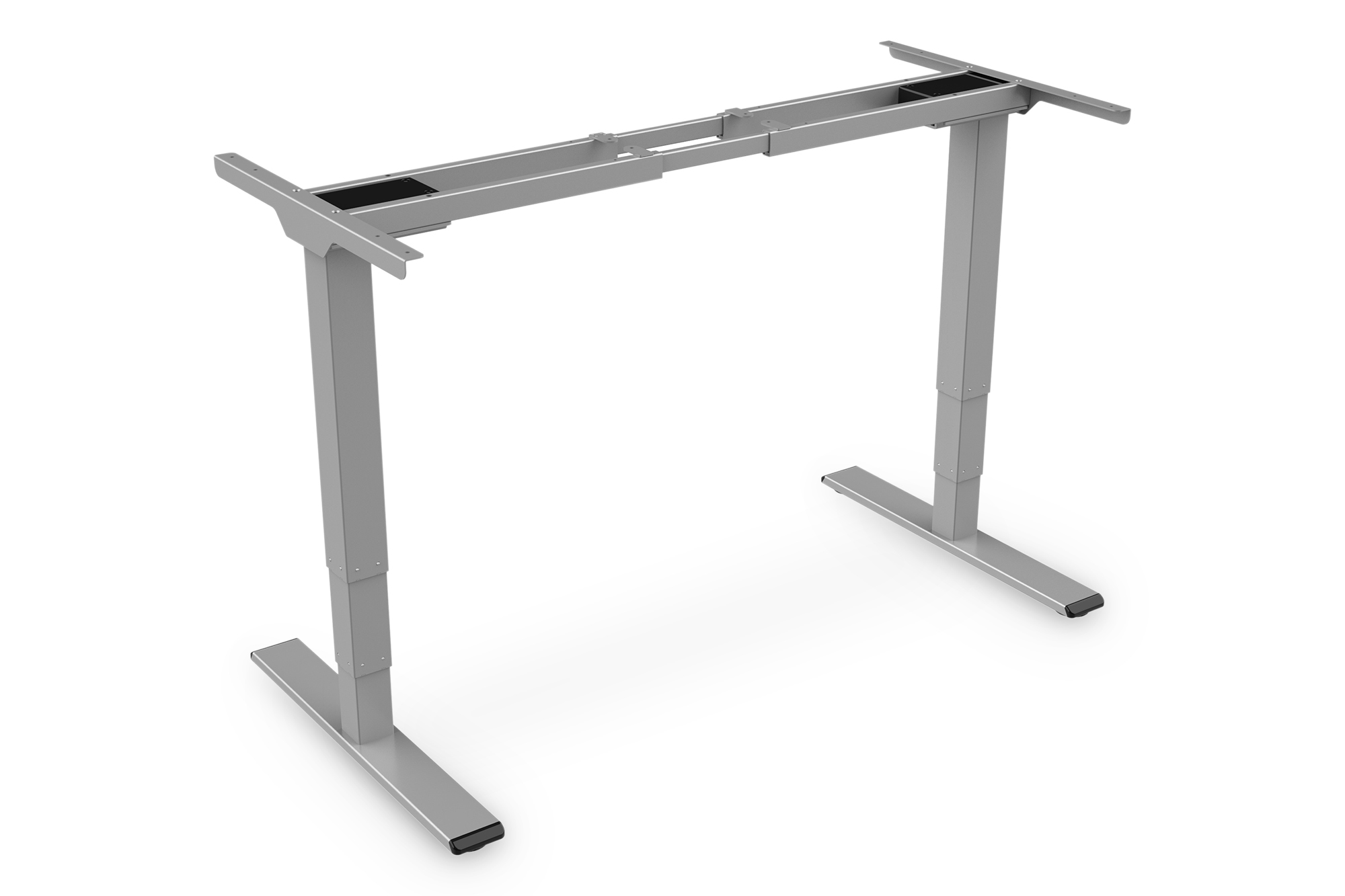 DIGITUS Elektrisch HöHenverstellbares Tischgestell, Dual-Motor, 3-Stufen, Grey