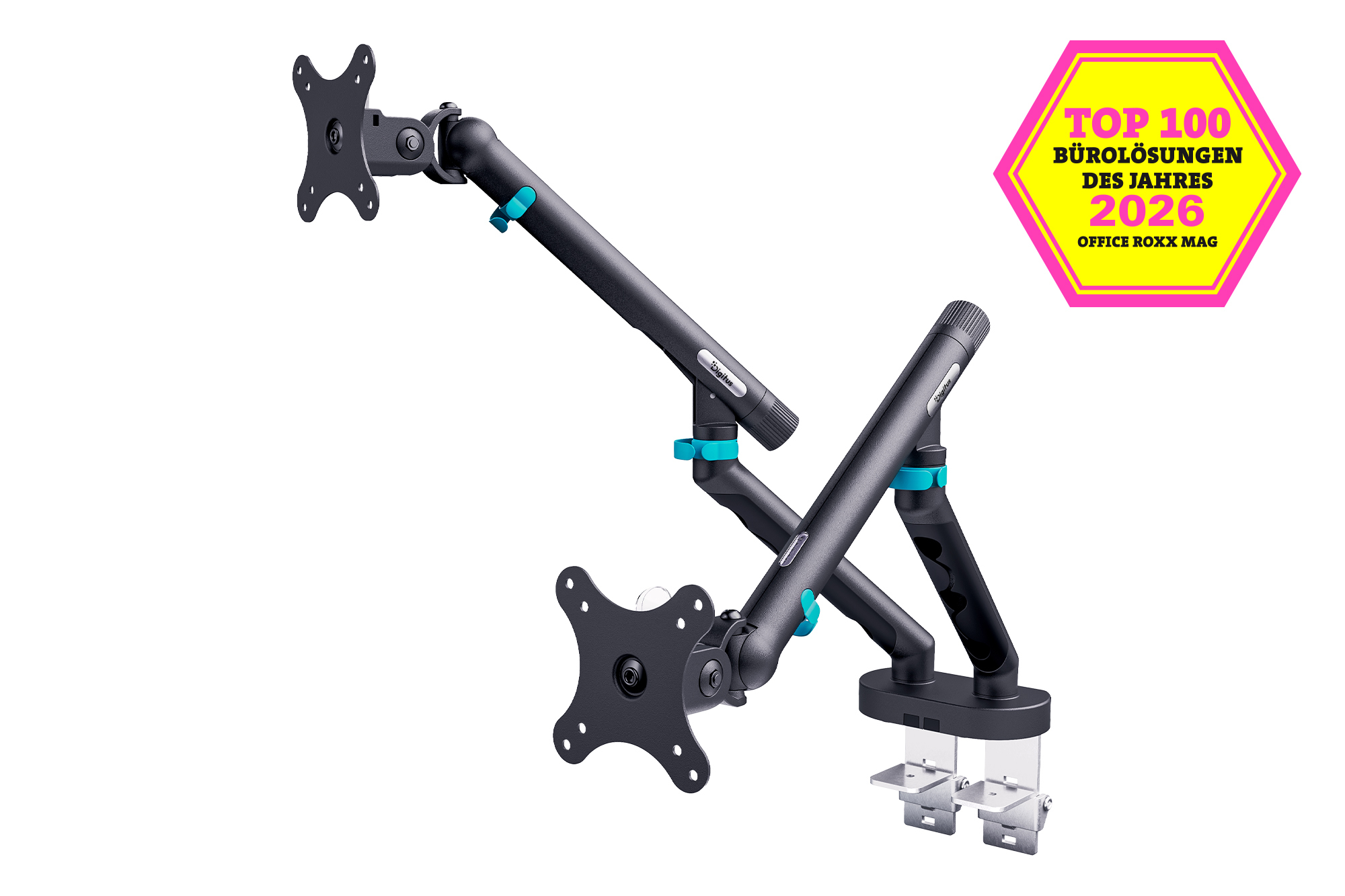 Digitus Dual design monitor mount, 2x 35", 2x 10 kg