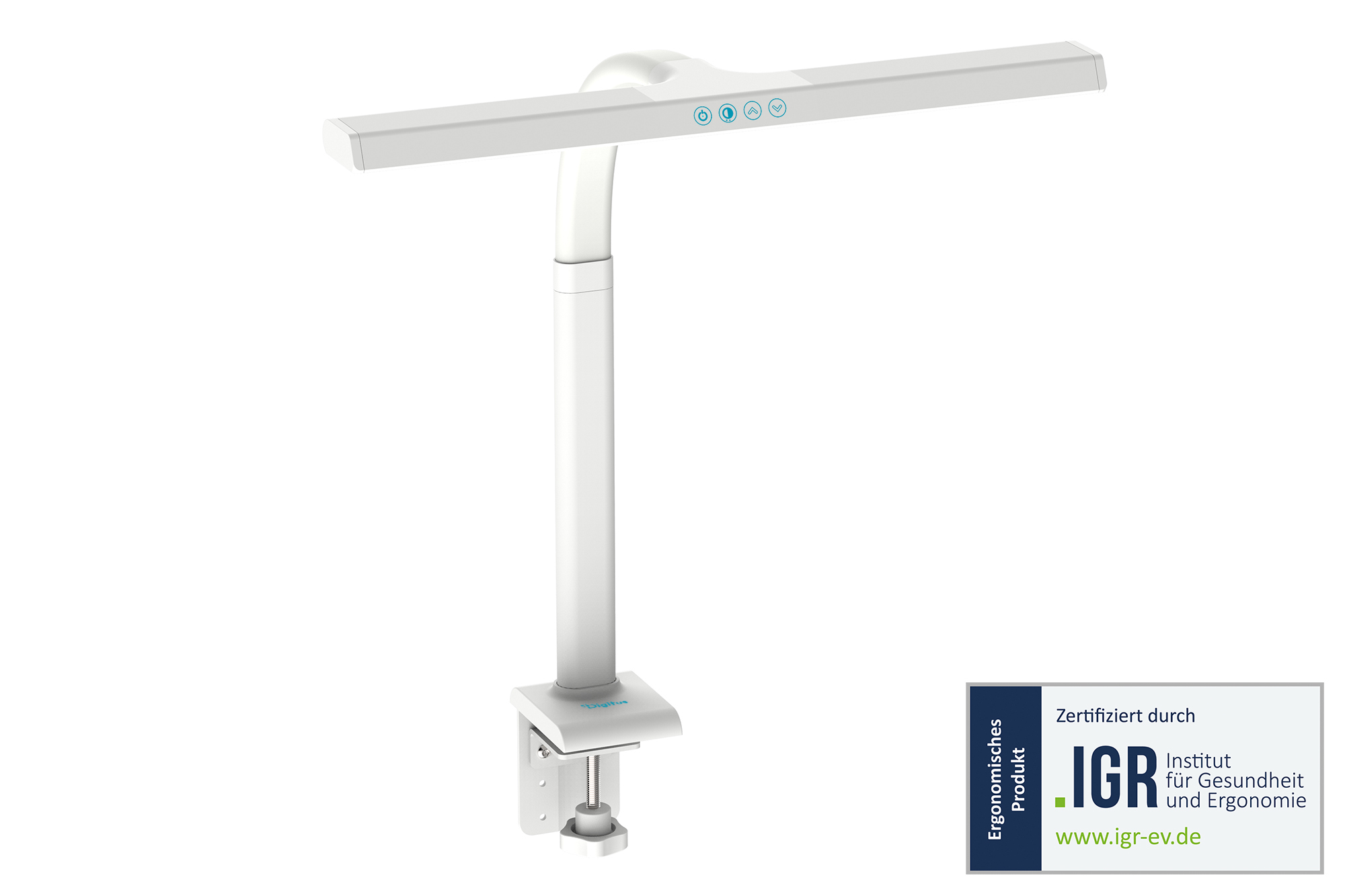 Digitus LED Desk Lamp - 50 cm, 1025 lm, 7 W, White