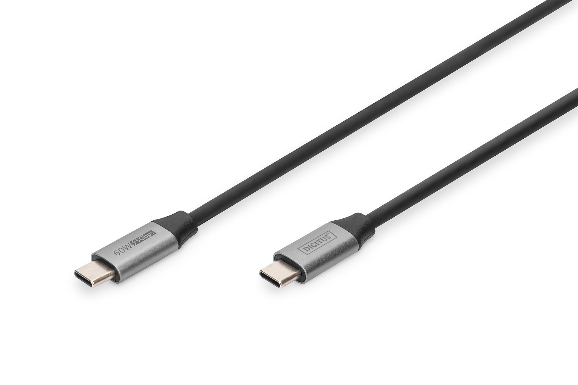 Digitus USB-C - USB-C connection cable, 4K / 60 Hz, 1m