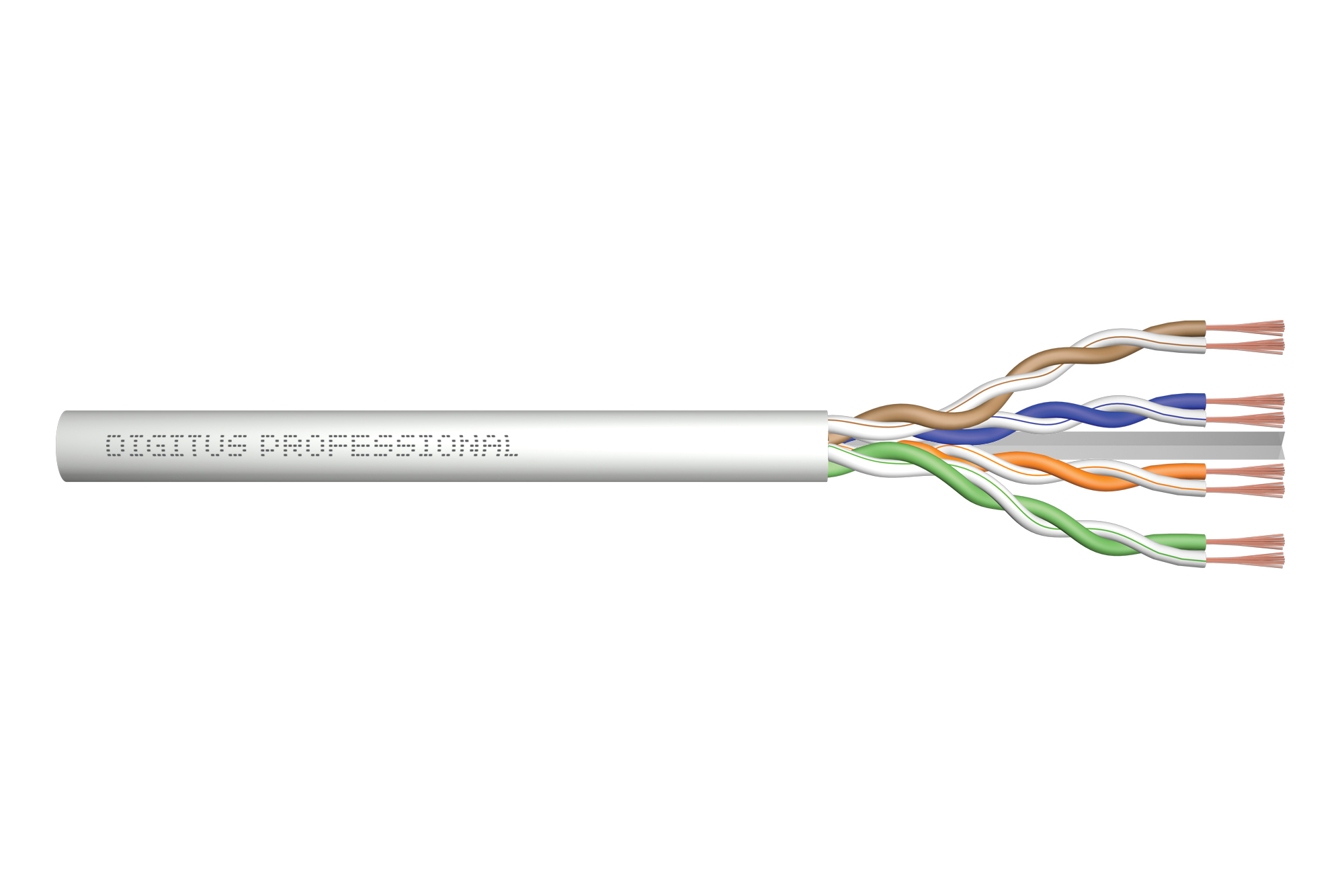 Digitus CAT 6A U/UTP twisted pair patch cord, raw