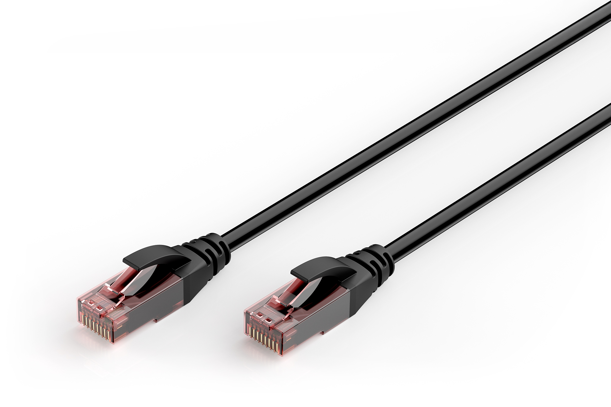 CAT6 U-UTP OUTDOOR 10M BLACK