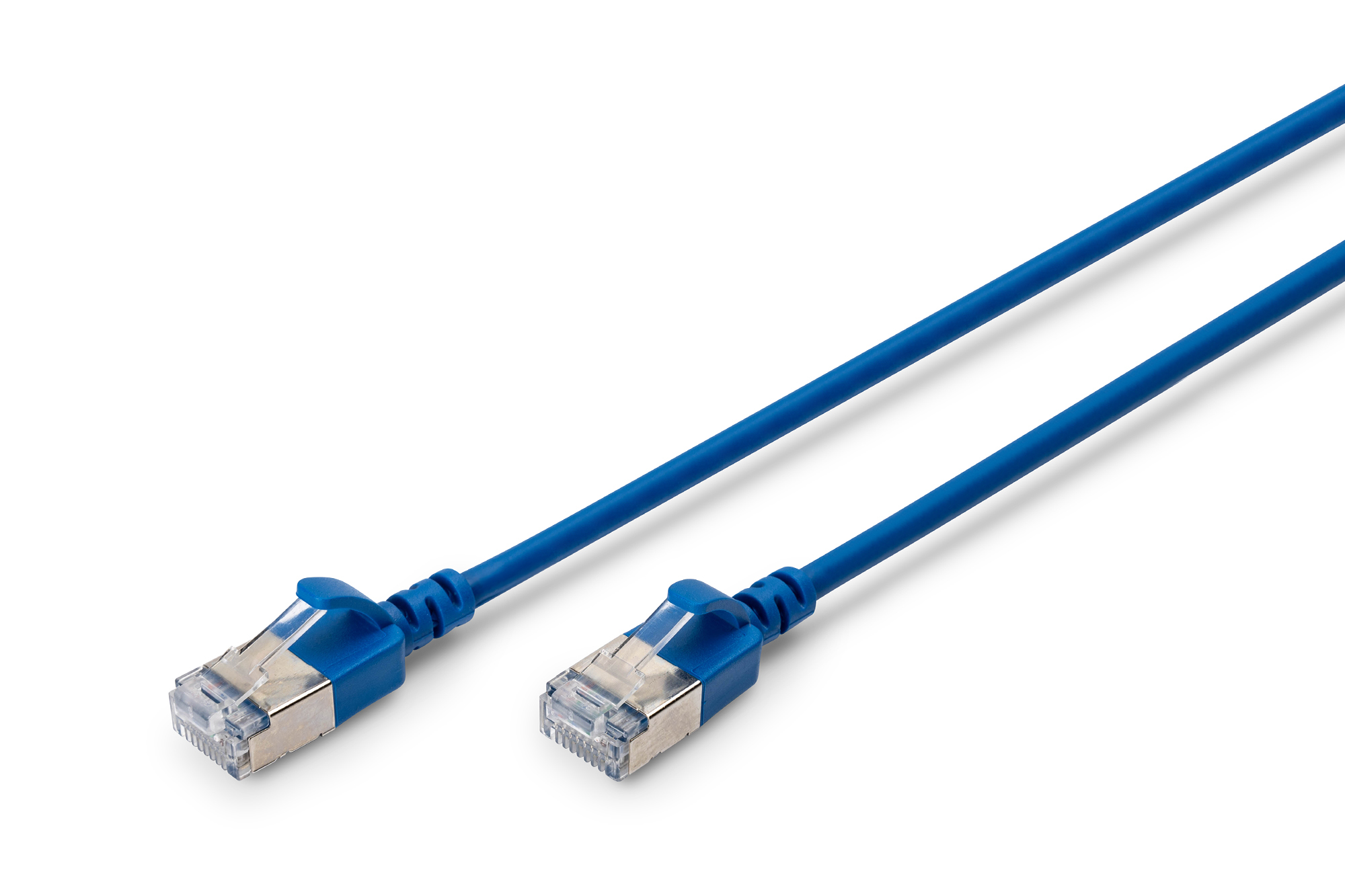 CAT 6A F-FTP Slim patch cord, 1.5m, blue