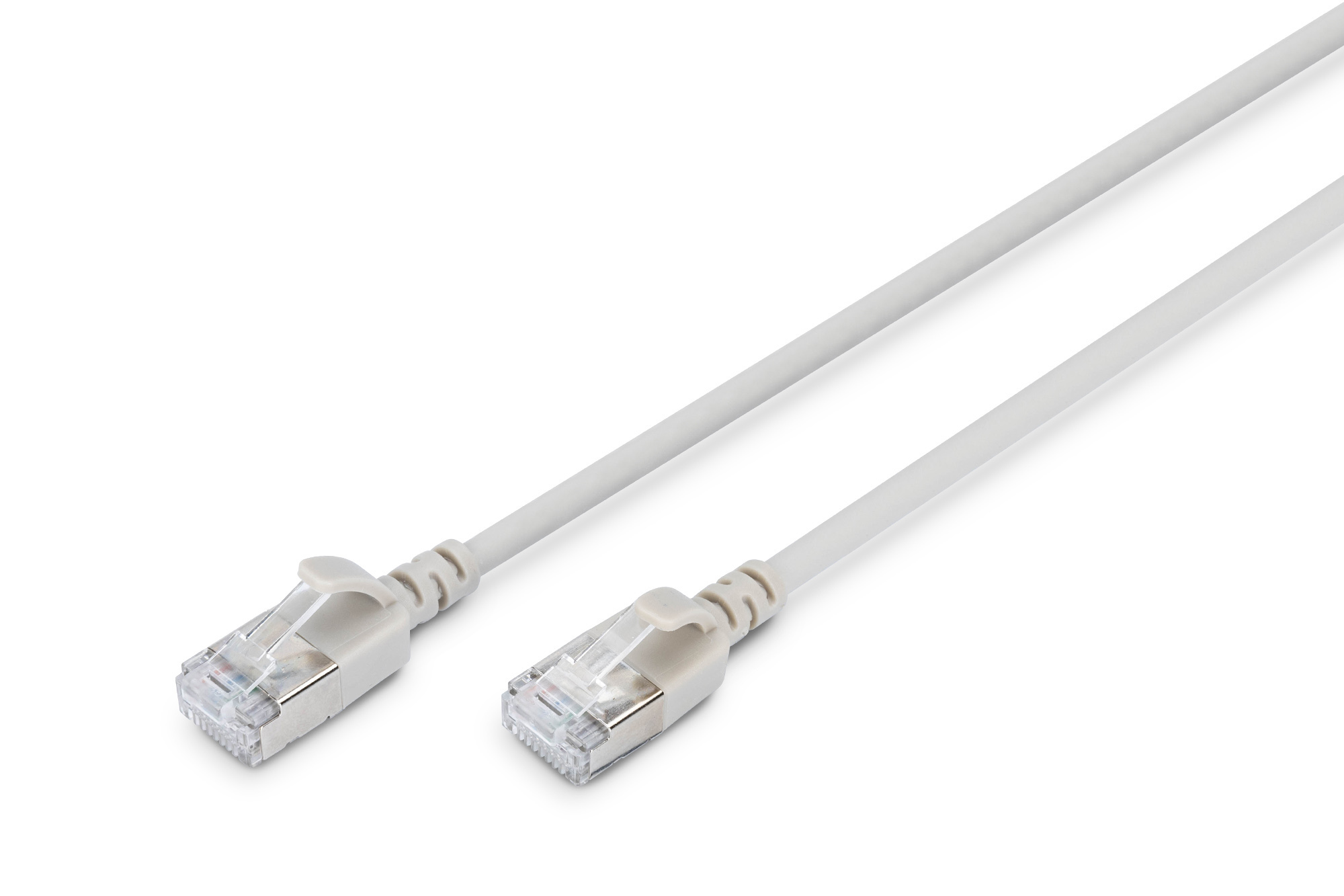 Digitus CAT 6A F-FTP Slim patch cord, 7 m, gray
