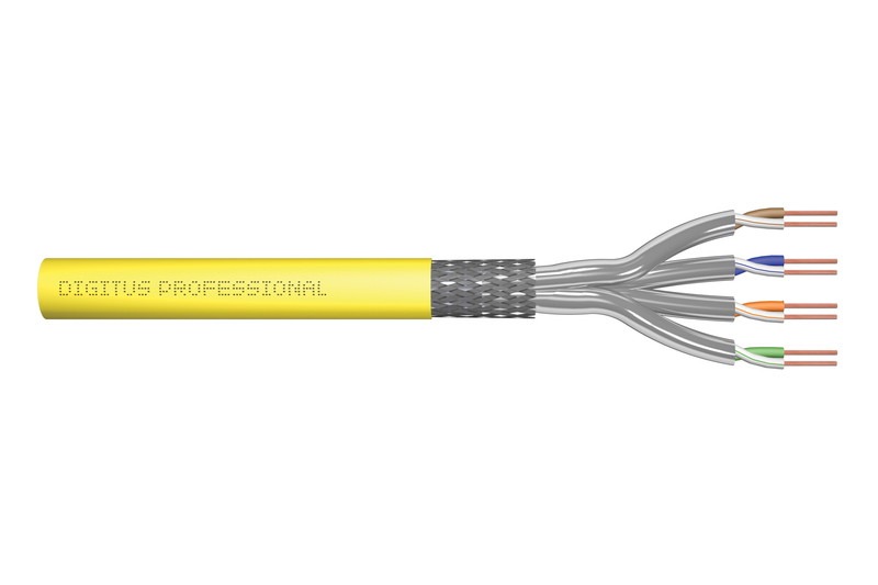 Digitus DK-1745-A-VH-5 networking cable Yellow 500 m Cat7a S/FTP (S-STP)