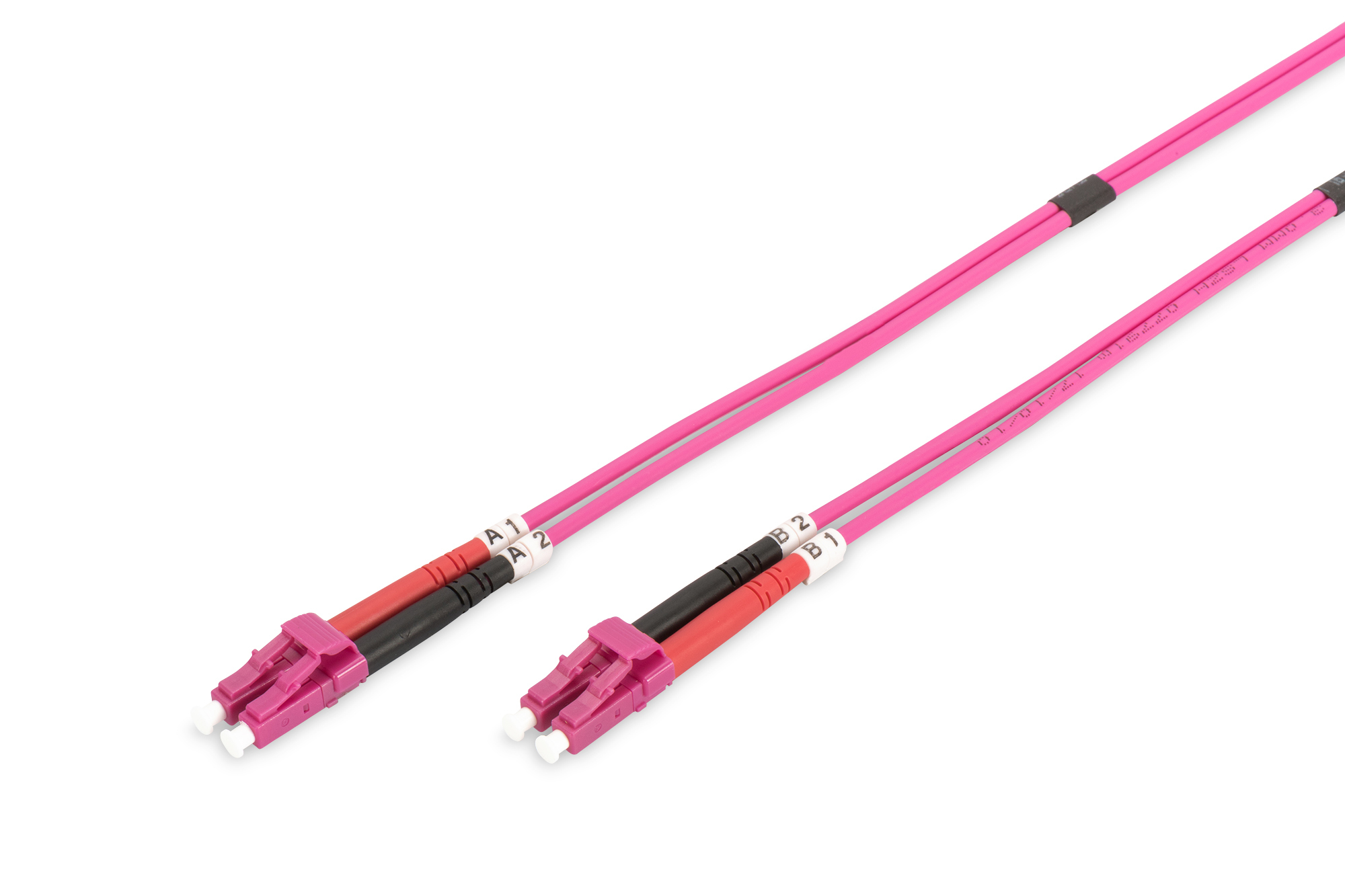 Fiber Optic Multimode Patchcord, OM4, LC / LC