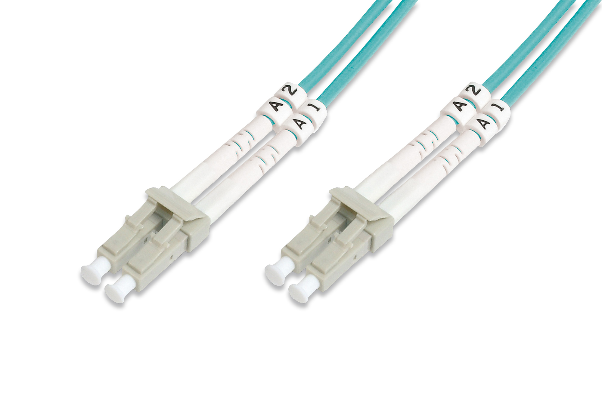 Fiber Optic Multimode Patch Cord, OM 3, LC / LC