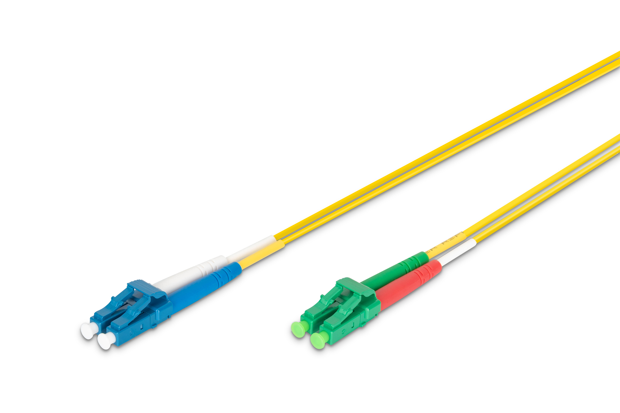 Fiber Optic Singlemode Patch Cord, LC (APC) / LC