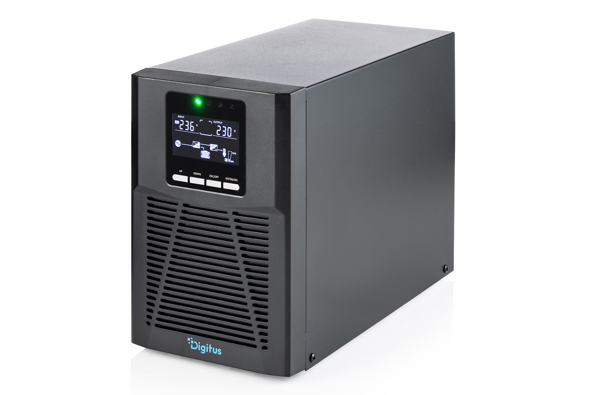 Digitus OnLine UPS systems, tower type, 1000 VA / 1000 W