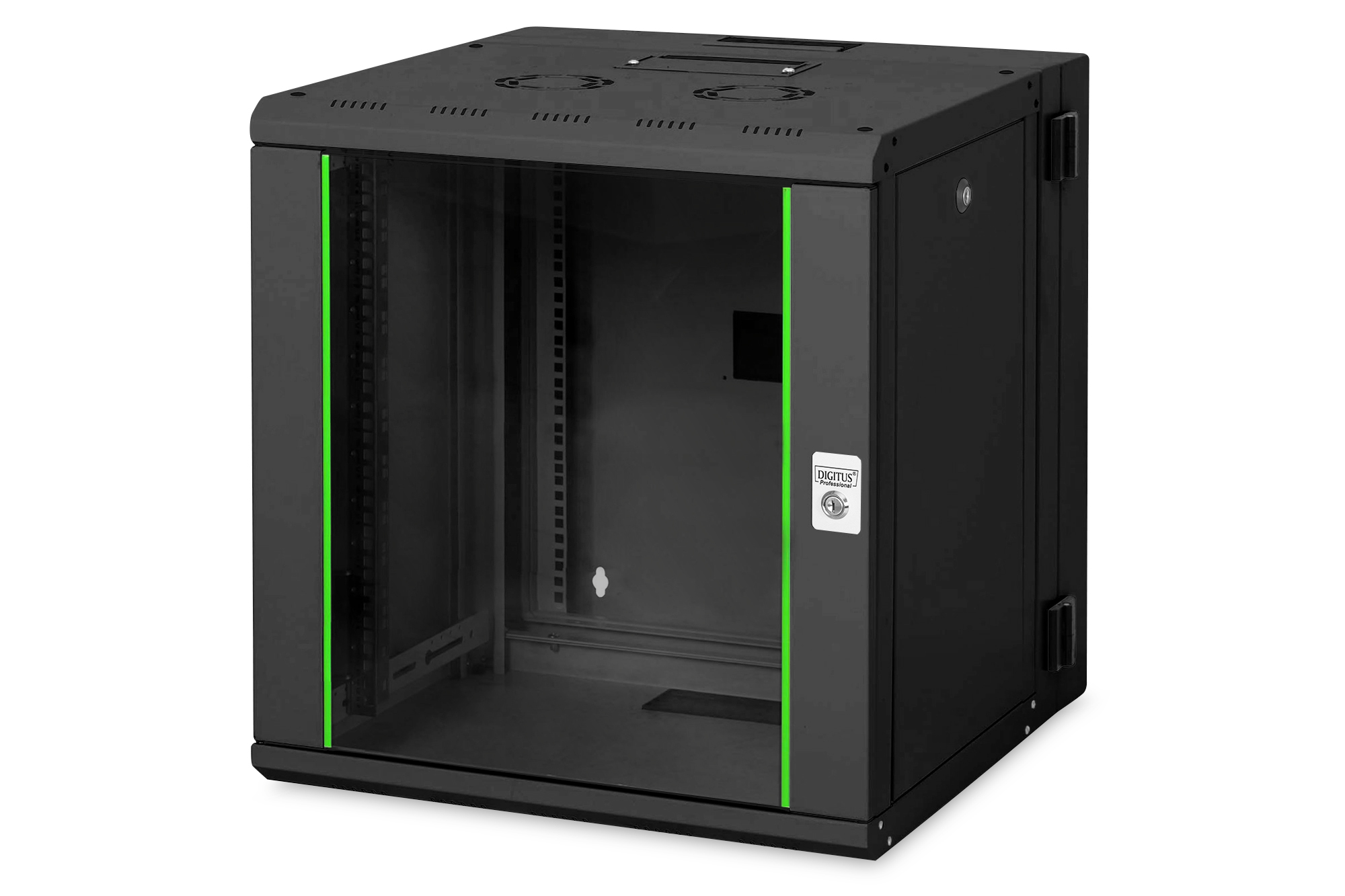 Digitus Wall Mounting Cabinet Unique Series - double sectioned, pivoted