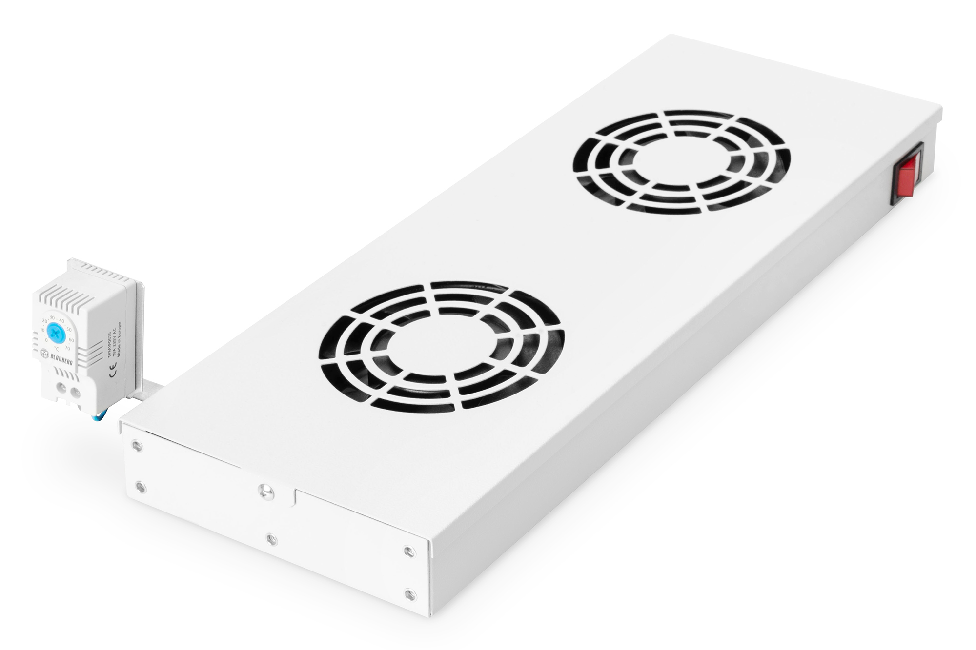 Fan unit for variable 483 mm (19") installation