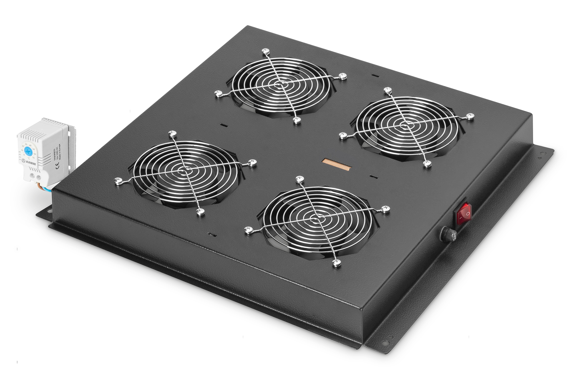 Roof-mounted fan unit for Unique & Unique Light network enclosures and Unique Server-N server enclosures