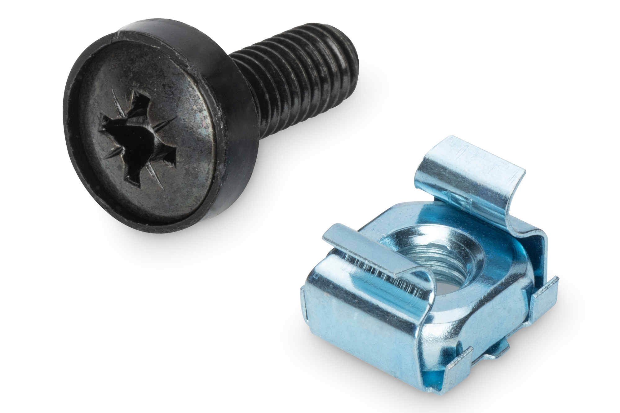 Fixing set for 483 mm (19‘‘) and 254 mm (10") components, M6