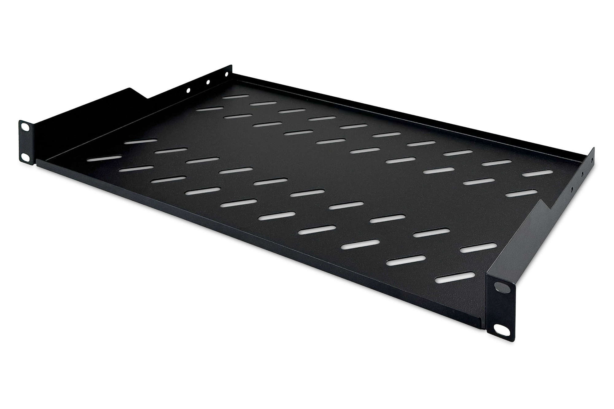 Shelf for fixed installation in 483 mm (19") cabinets