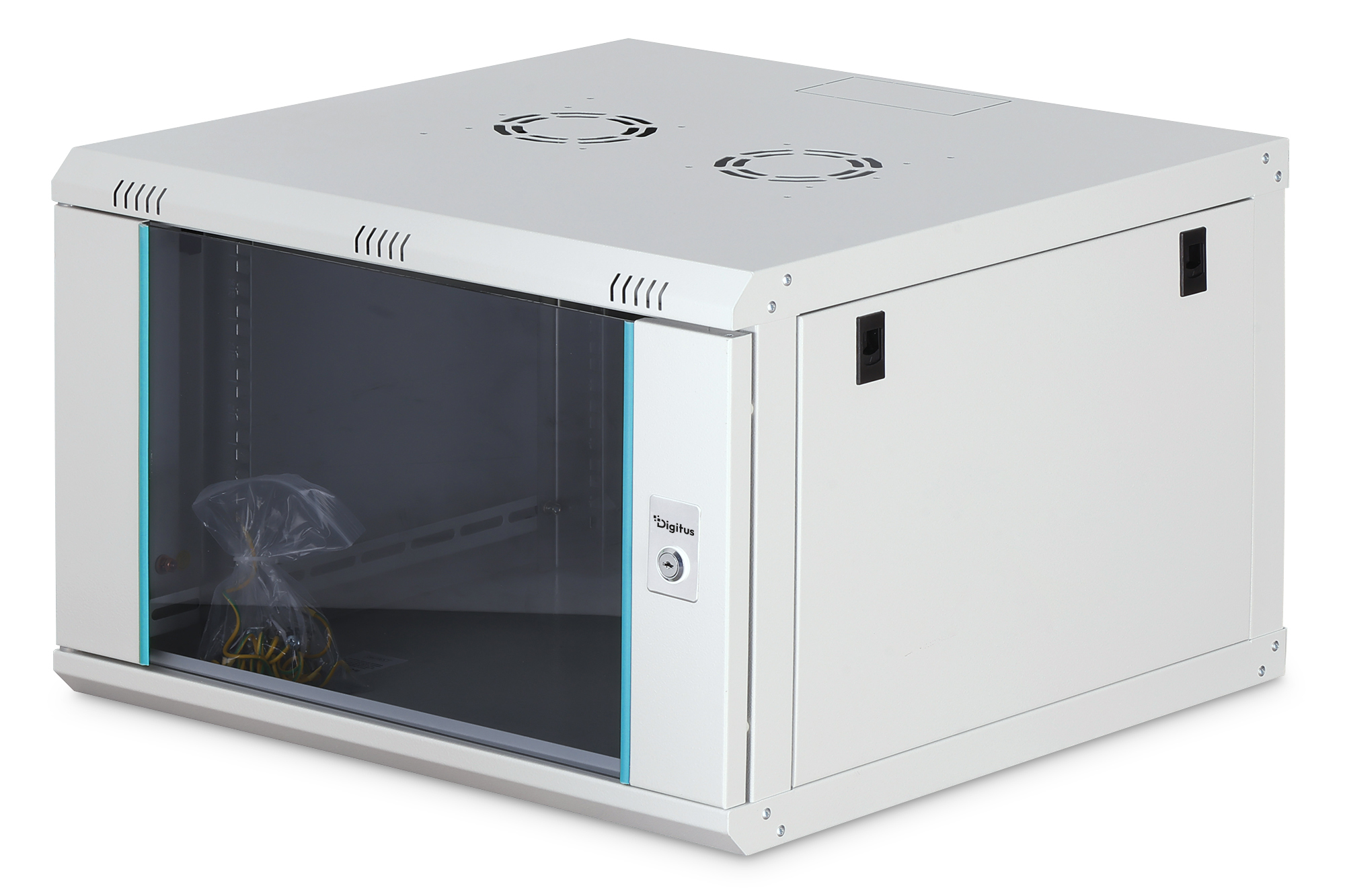 Digitus Dynamic-N series wall-mounted enclosure - 600x600 mm (WxD), unmounted
