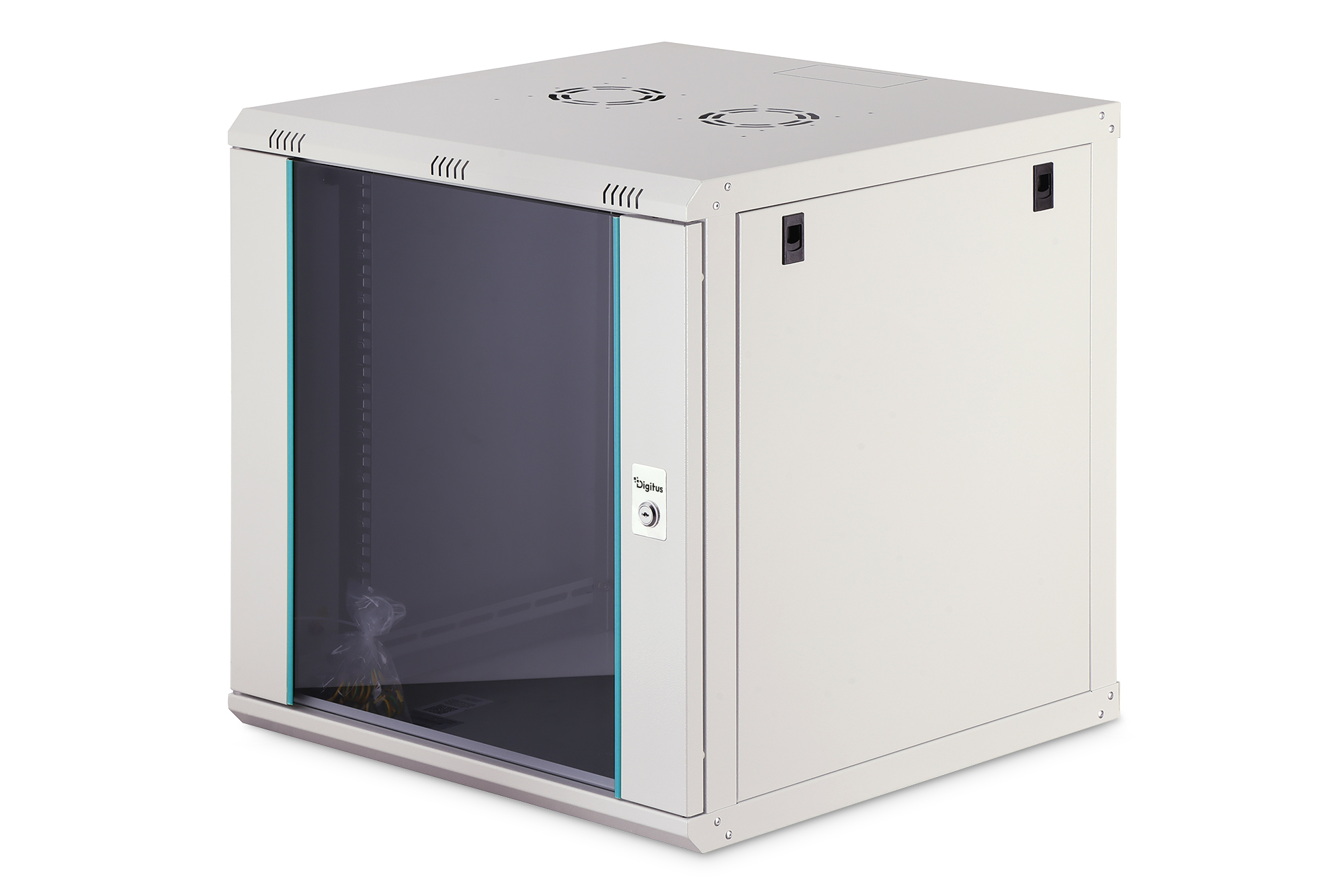 Dynamic-N series wall-mounted enclosure - 600x600 mm (WxD), unmounted