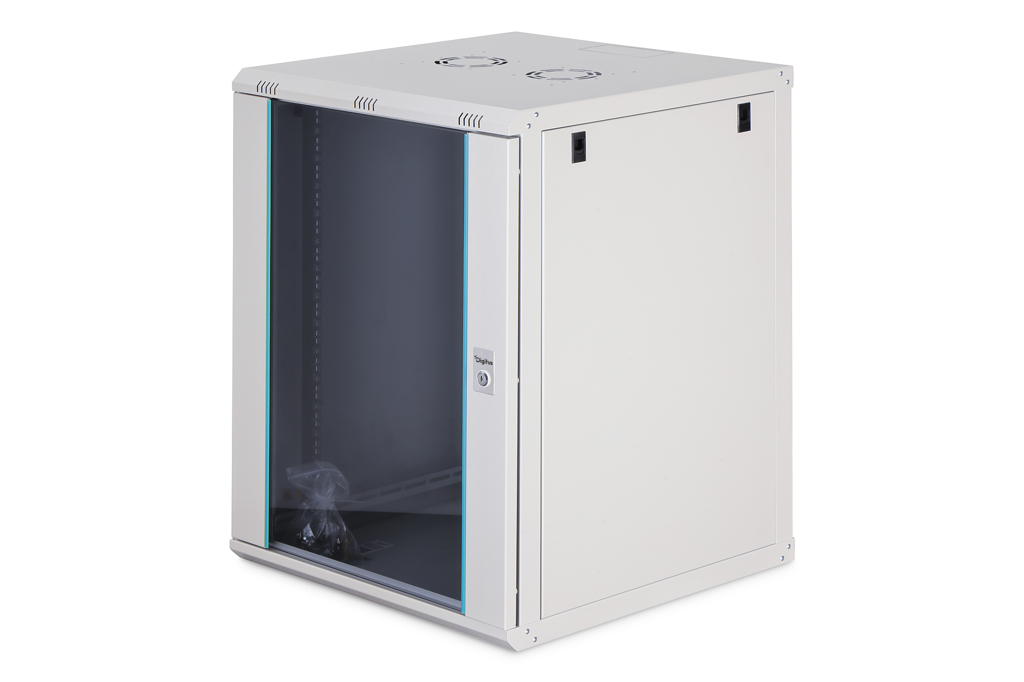 Dynamic-N series wall-mounted enclosure - 600x600 mm (WxD), unmounted