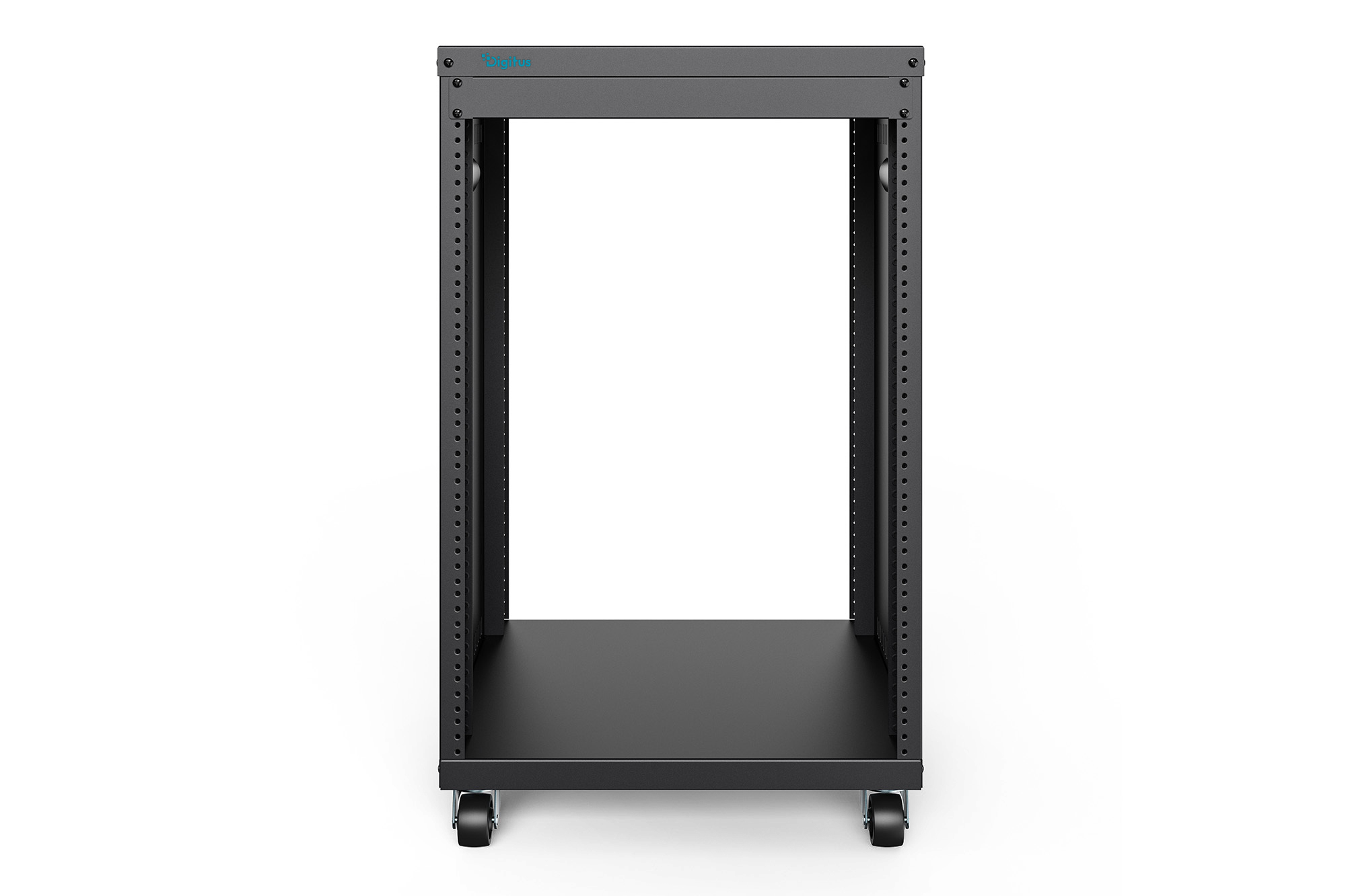 Universal 19-Inch Equipment Rack with Castors, 16U