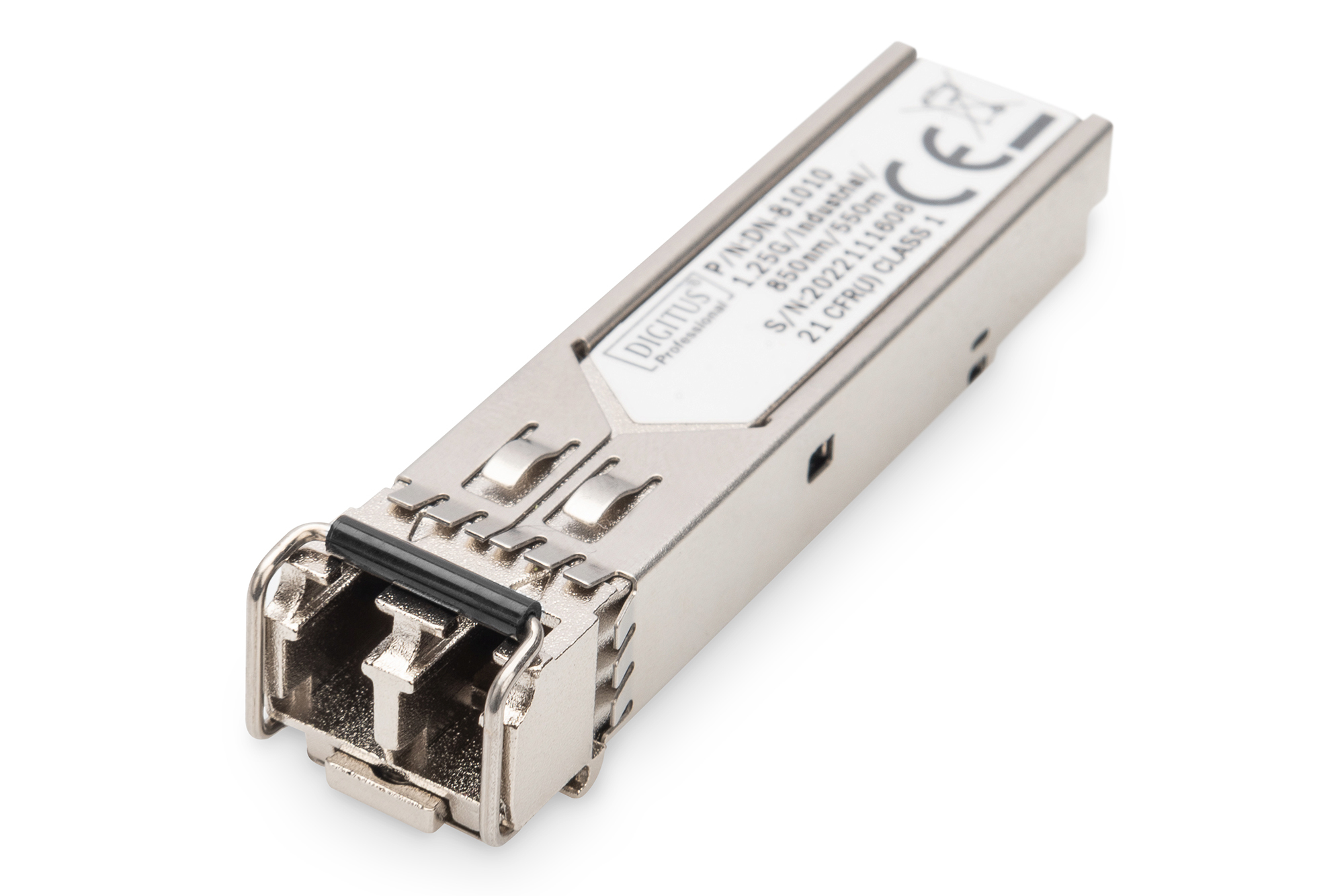 Industrial mini GBIC (SFP) Module, 1.25 Gbps, 0.55km