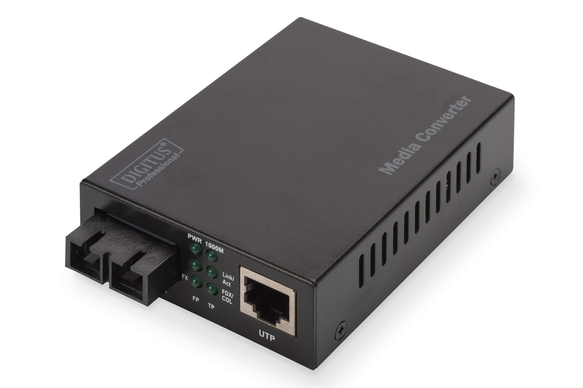 Gigabit Media Converter, RJ45 / SC