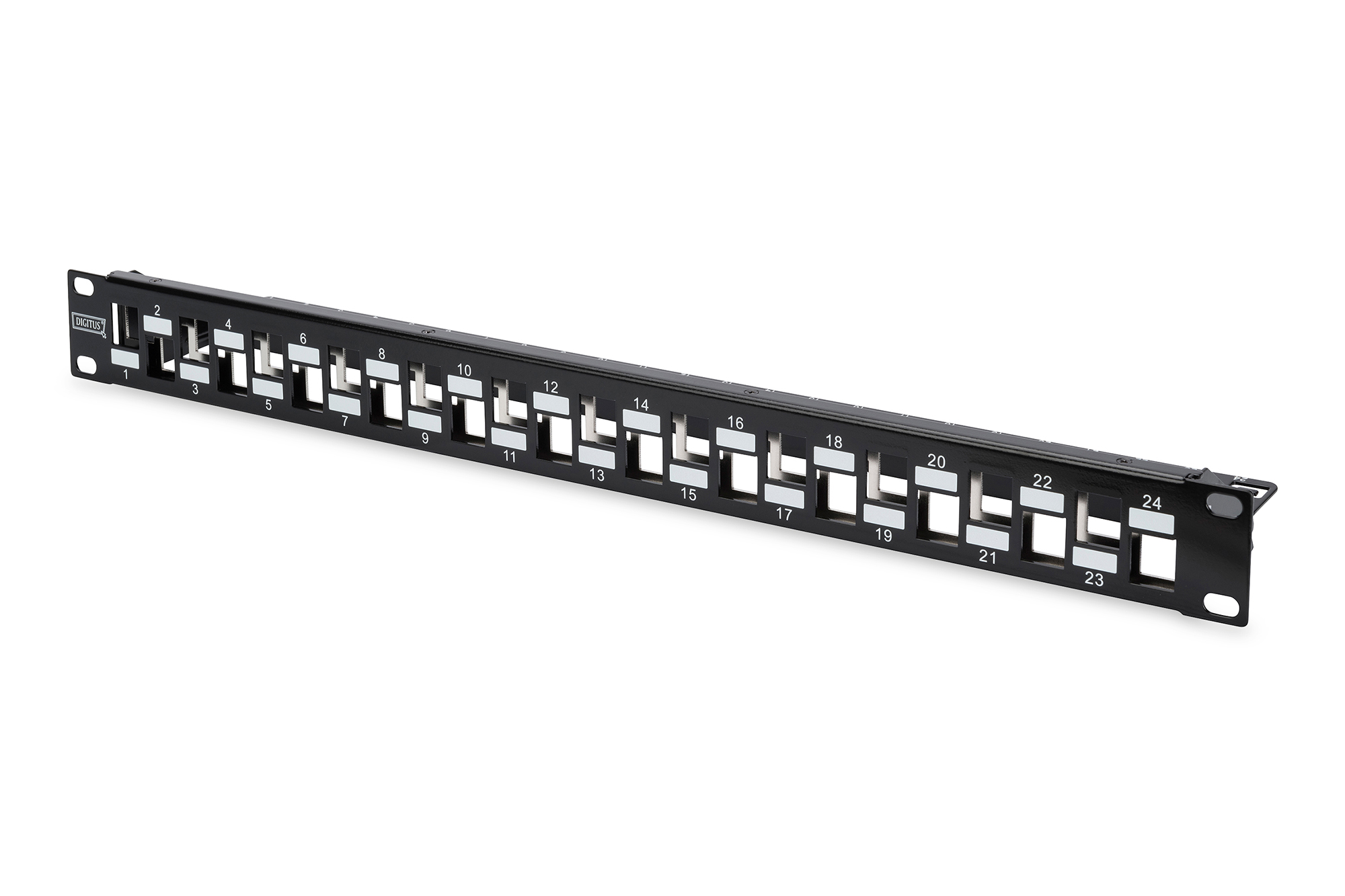 Modular Patch Panel, 24-port staggared