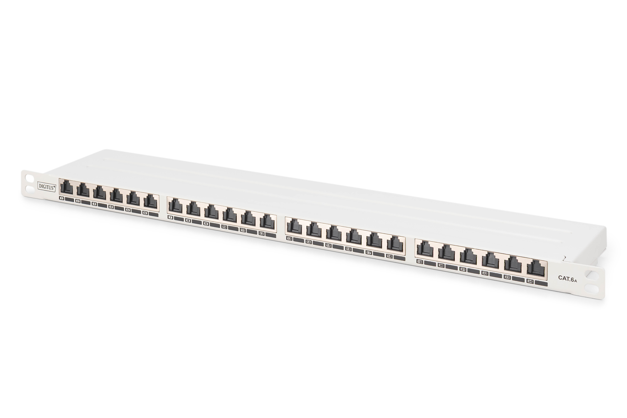 Digitus CAT 6A, Class EA High Density Patch Panel, shielded