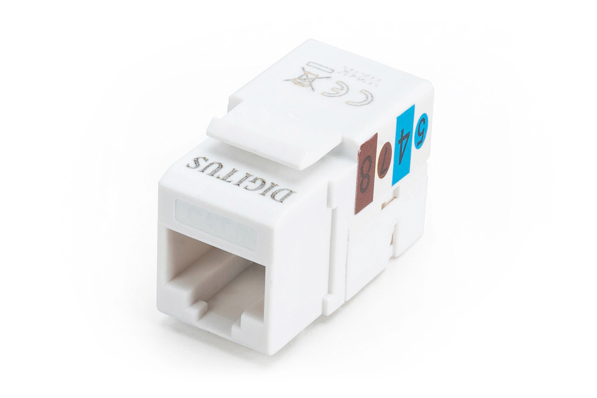 CAT 5e, Class D Keystone Module, unshielded