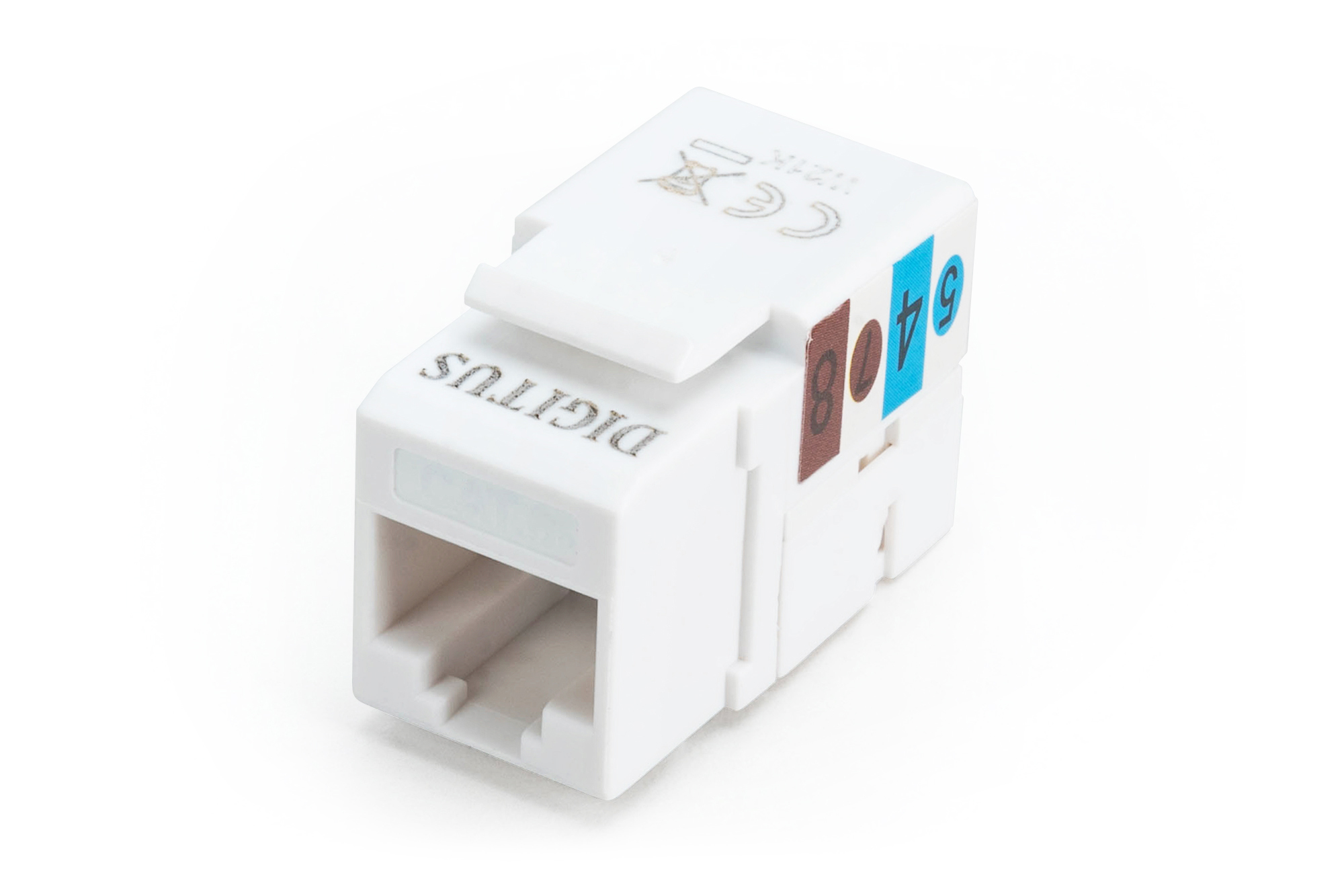 CAT 6, Class E Keystone Module, unshielded