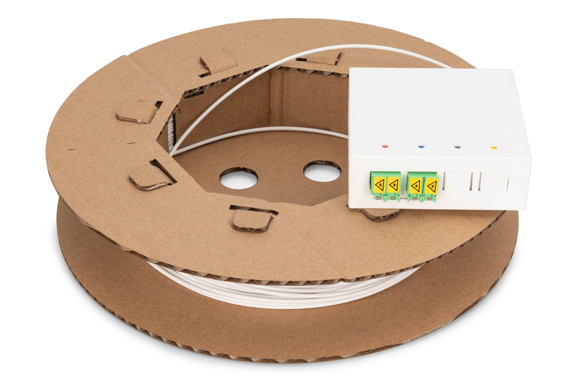 Digitus Fttx installation kit, pre-assembled, 4-fiber, LC/APC connector, length 30 m