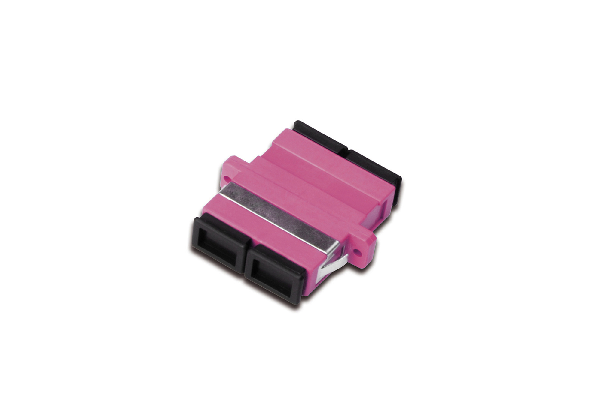 Fiber optic coupling, duplex, SC to SC, MM OM4