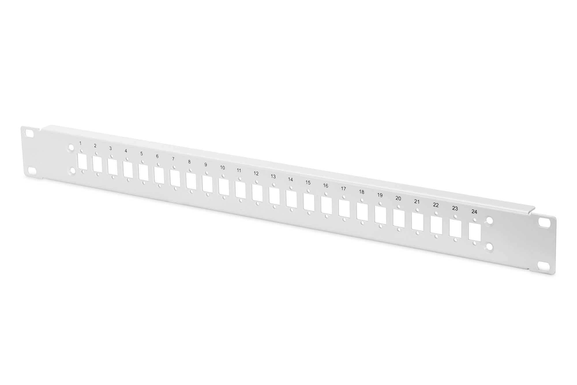 Steel Frontplate for 24 LC/DX couplers