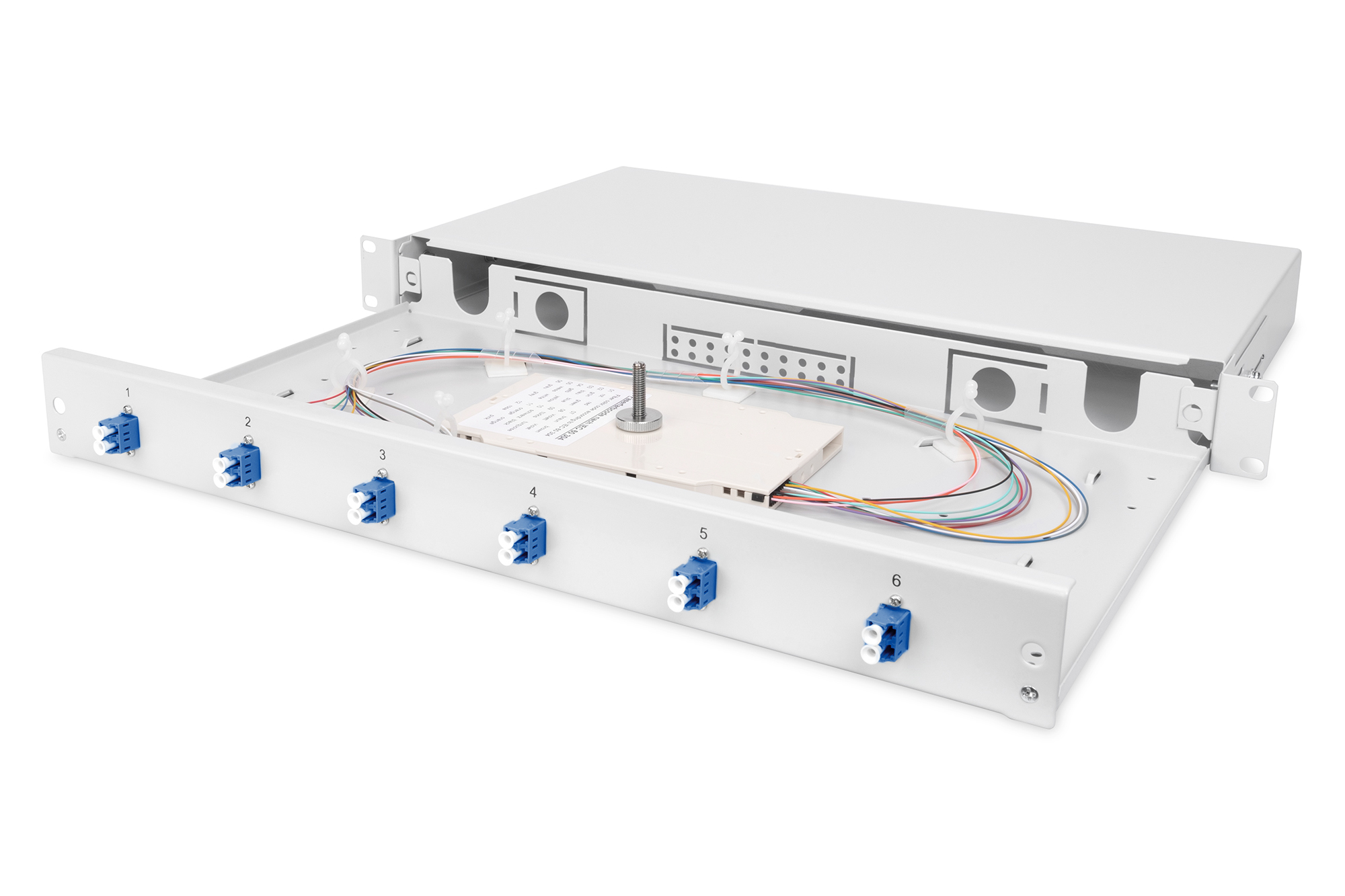 Digitus Fiber Optic Splice Box, Equipped, LC, OS2