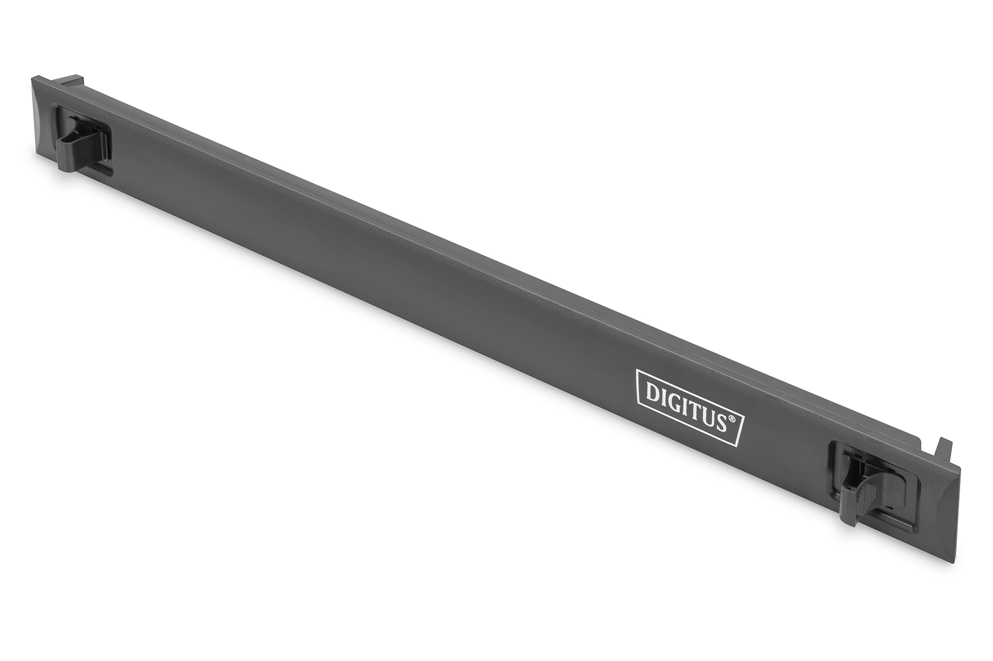 1U Blank Panel, snap-in, for network- and server cabinets
