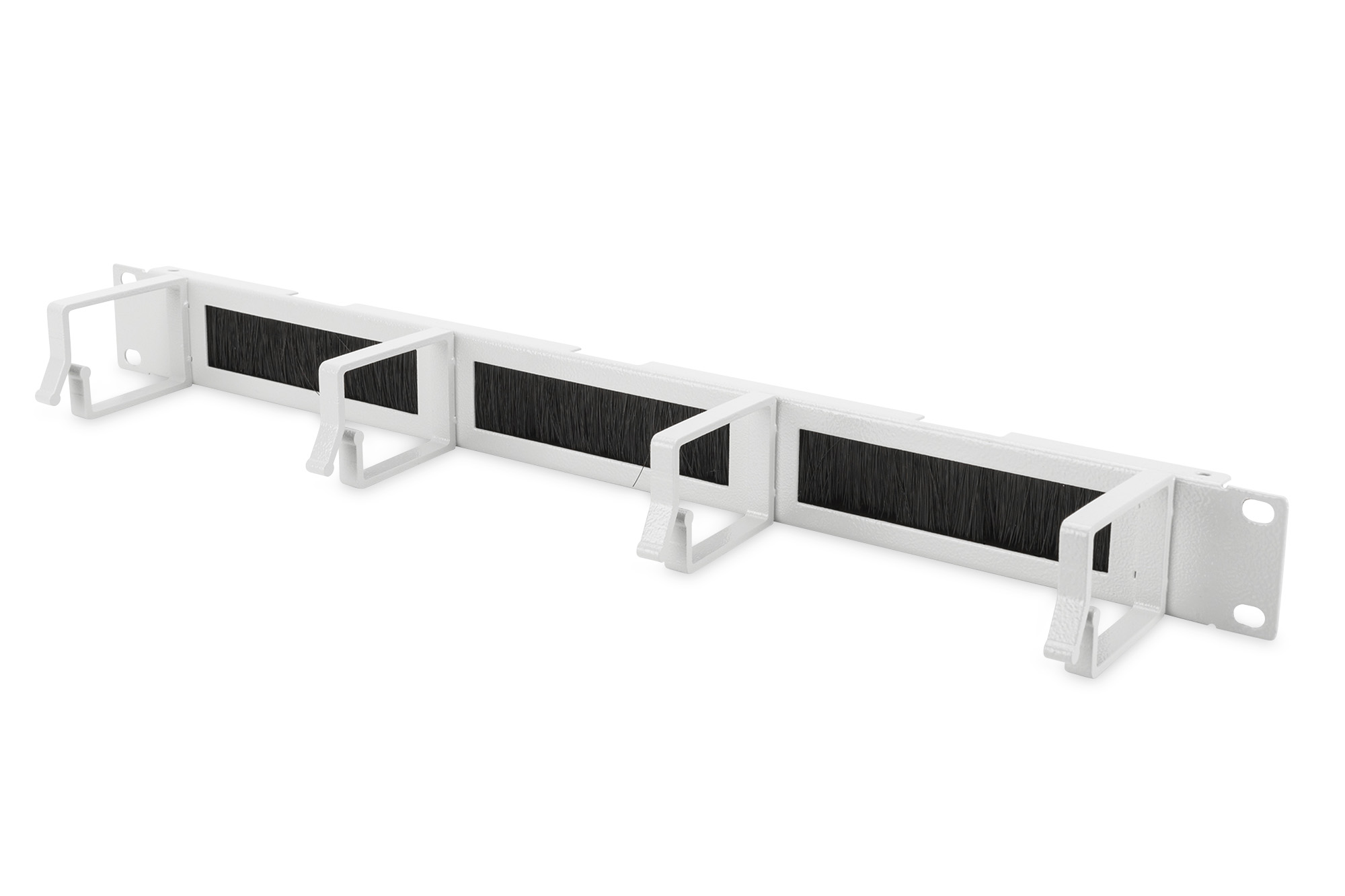 Cable Management Panel with Brush Entries for 483 mm (19") Cabinets, 1U
