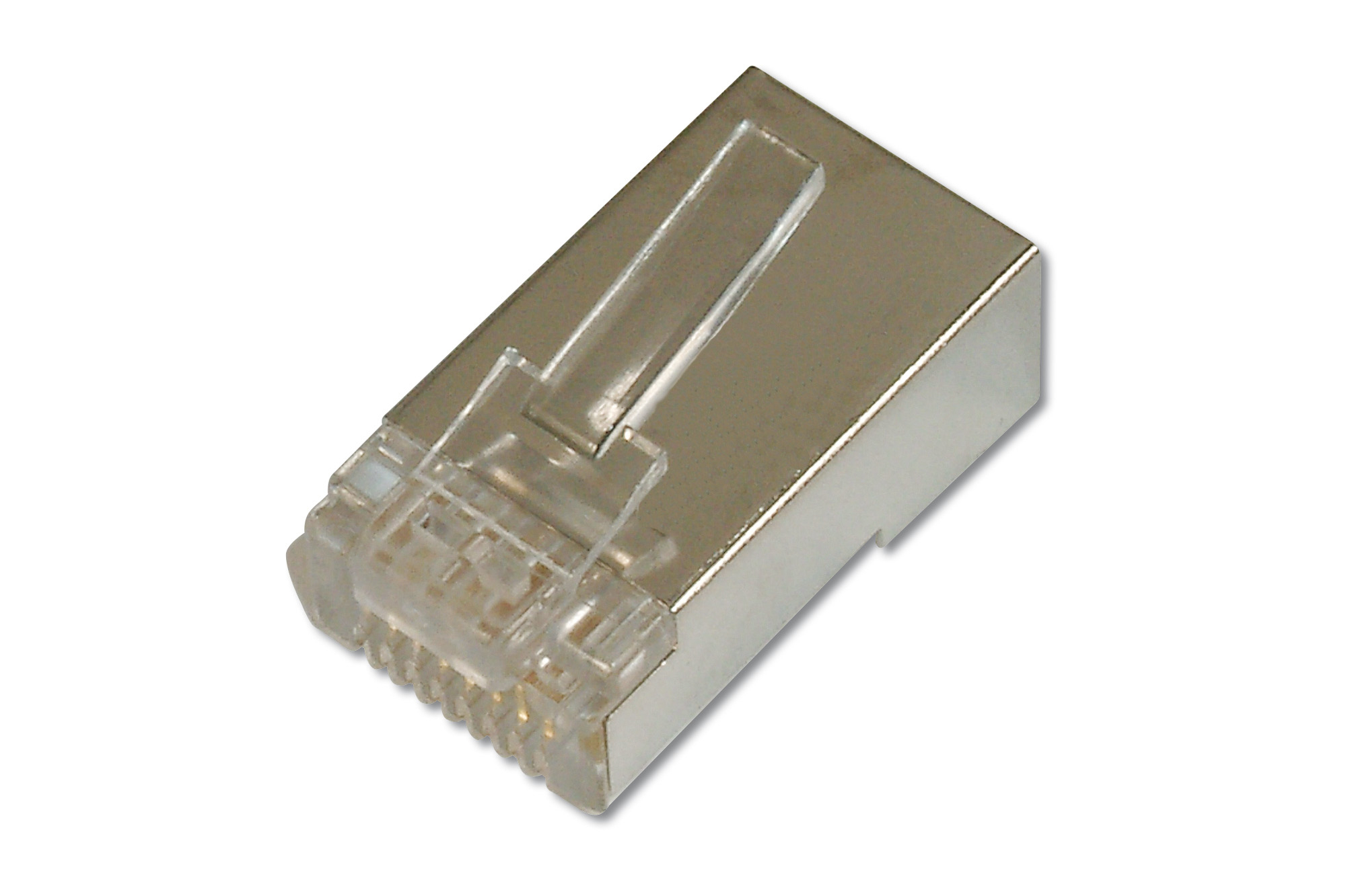 Digitus Modular plug for round cable, shielded, 100 pcs.