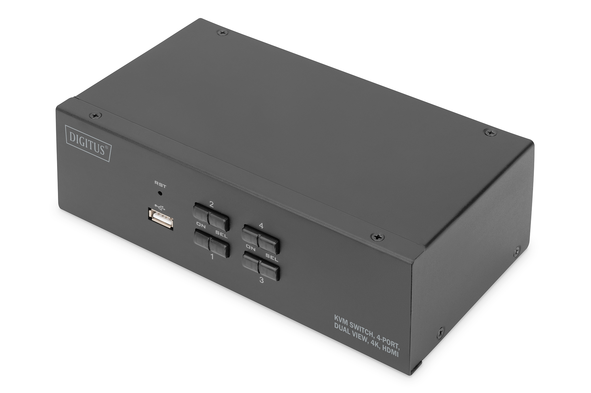 Digitus 4-Port Dual Display 4K HDMI KVM Switch