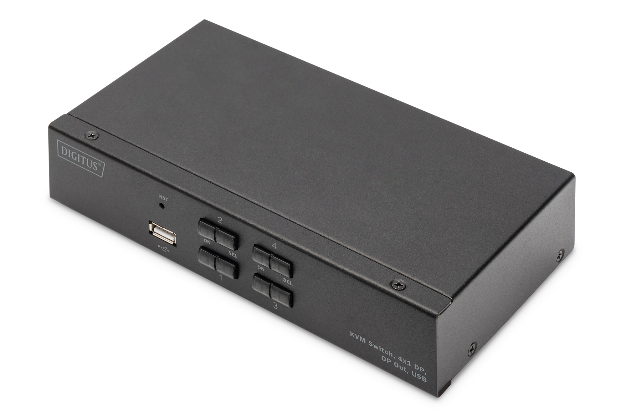 Digitus 4-Port DisplayPort KVM Switch with USB