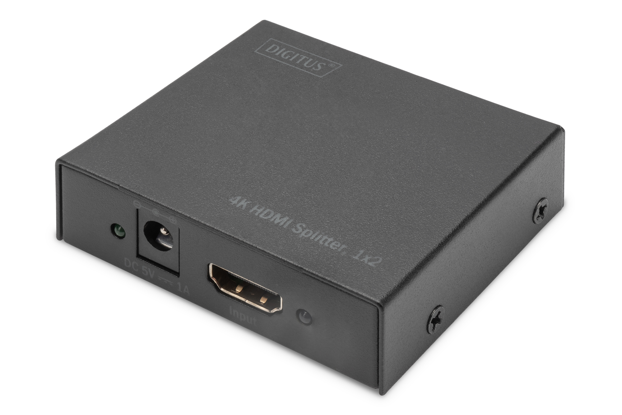 DIGITUS Splitter HDMI 1x2 4K Bis Zu 2Monitore Black