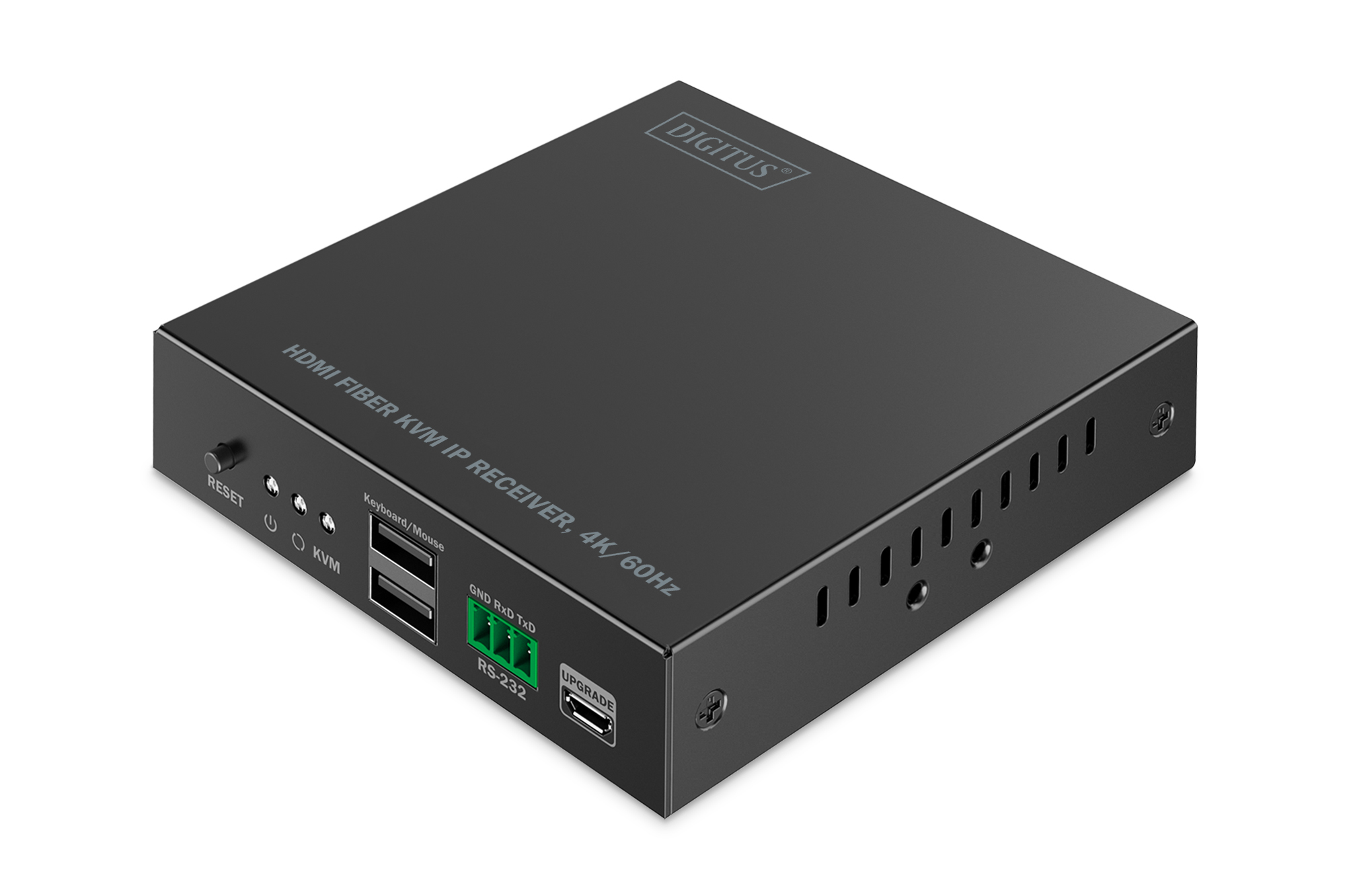 HDMI Fiber KVM IP Receiver, 4K/60Hz