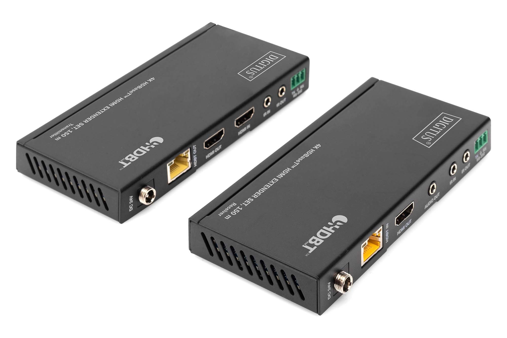 4K HDBaseT™ HDMI extender set, 150 m